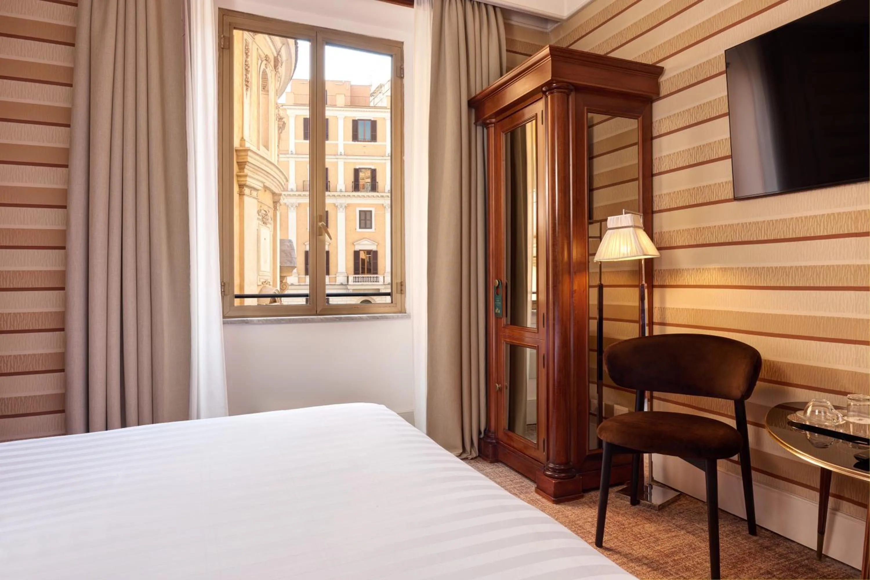 Bed in Hotel Mascagni