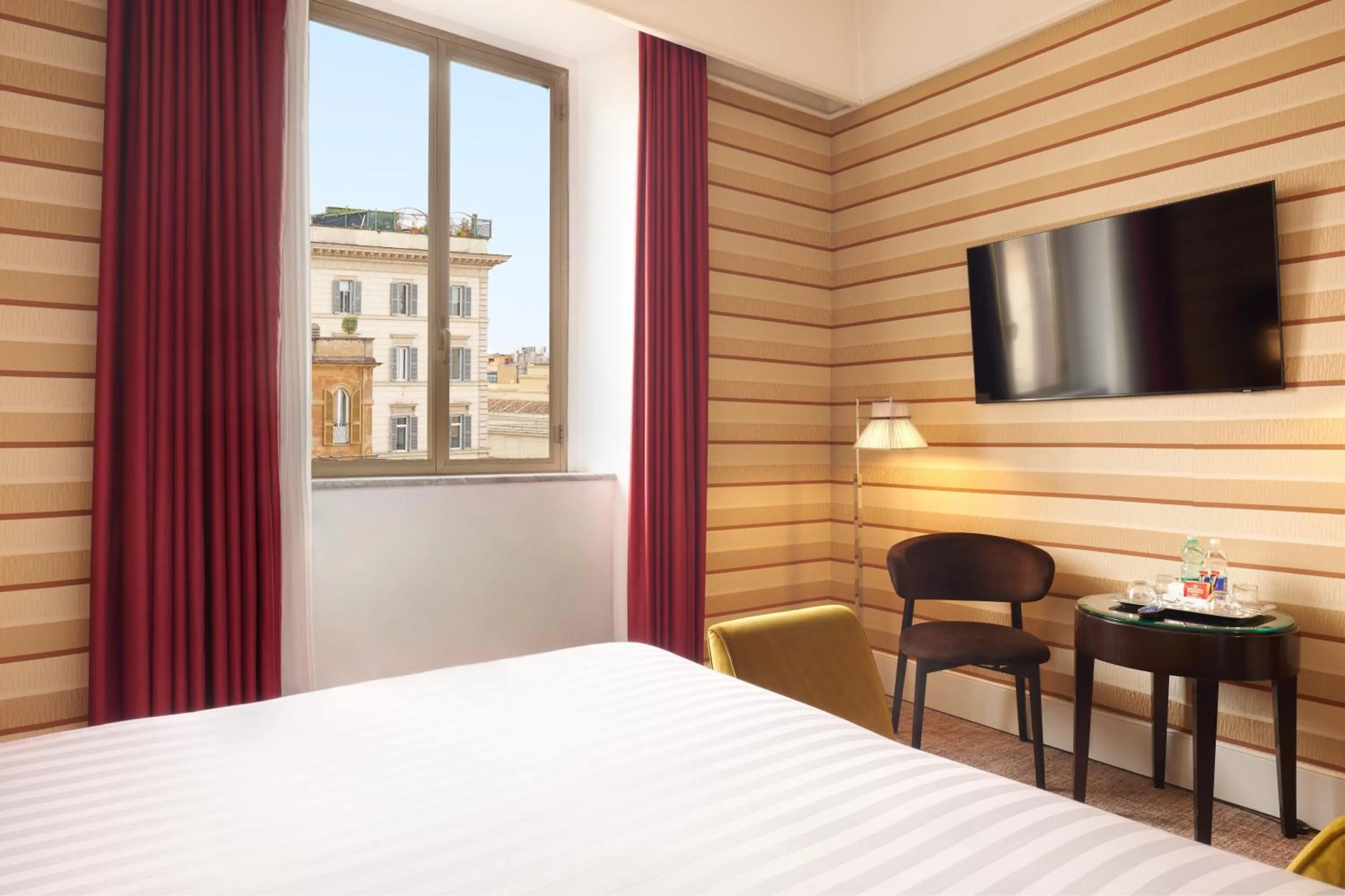 Bed in Hotel Mascagni