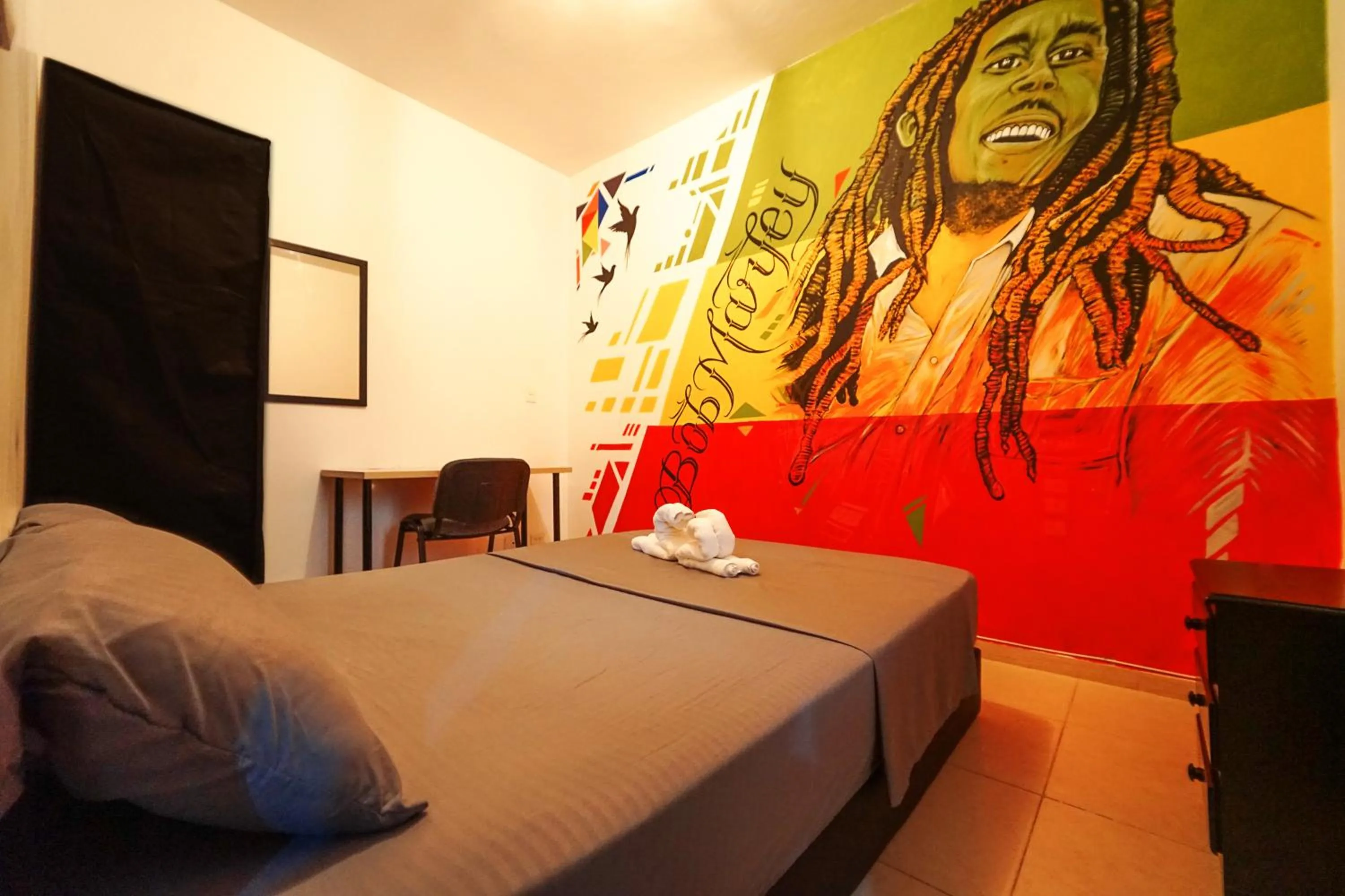 Bed in Casa Clandestina Guest House