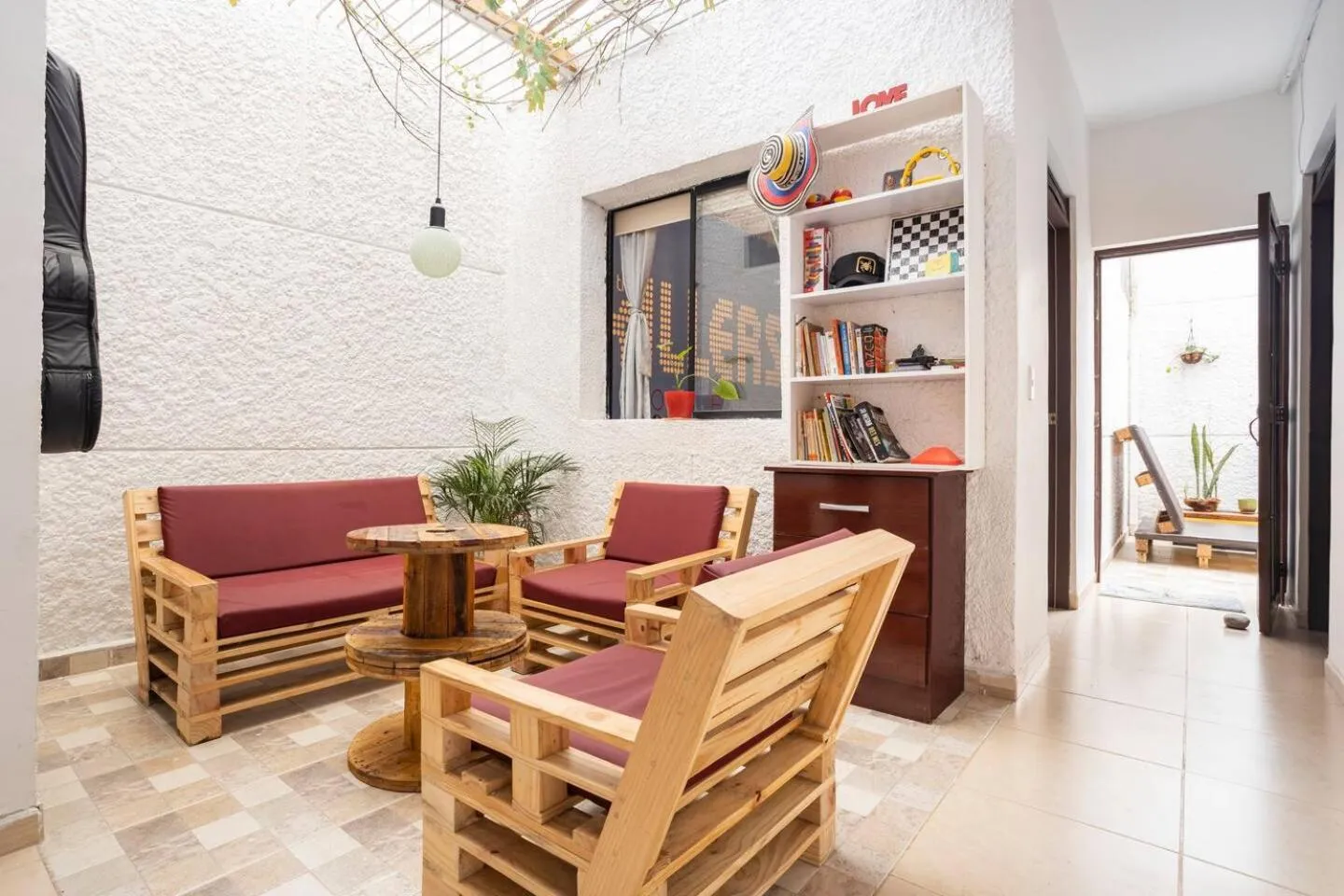 Patio in Casa Clandestina Guest House