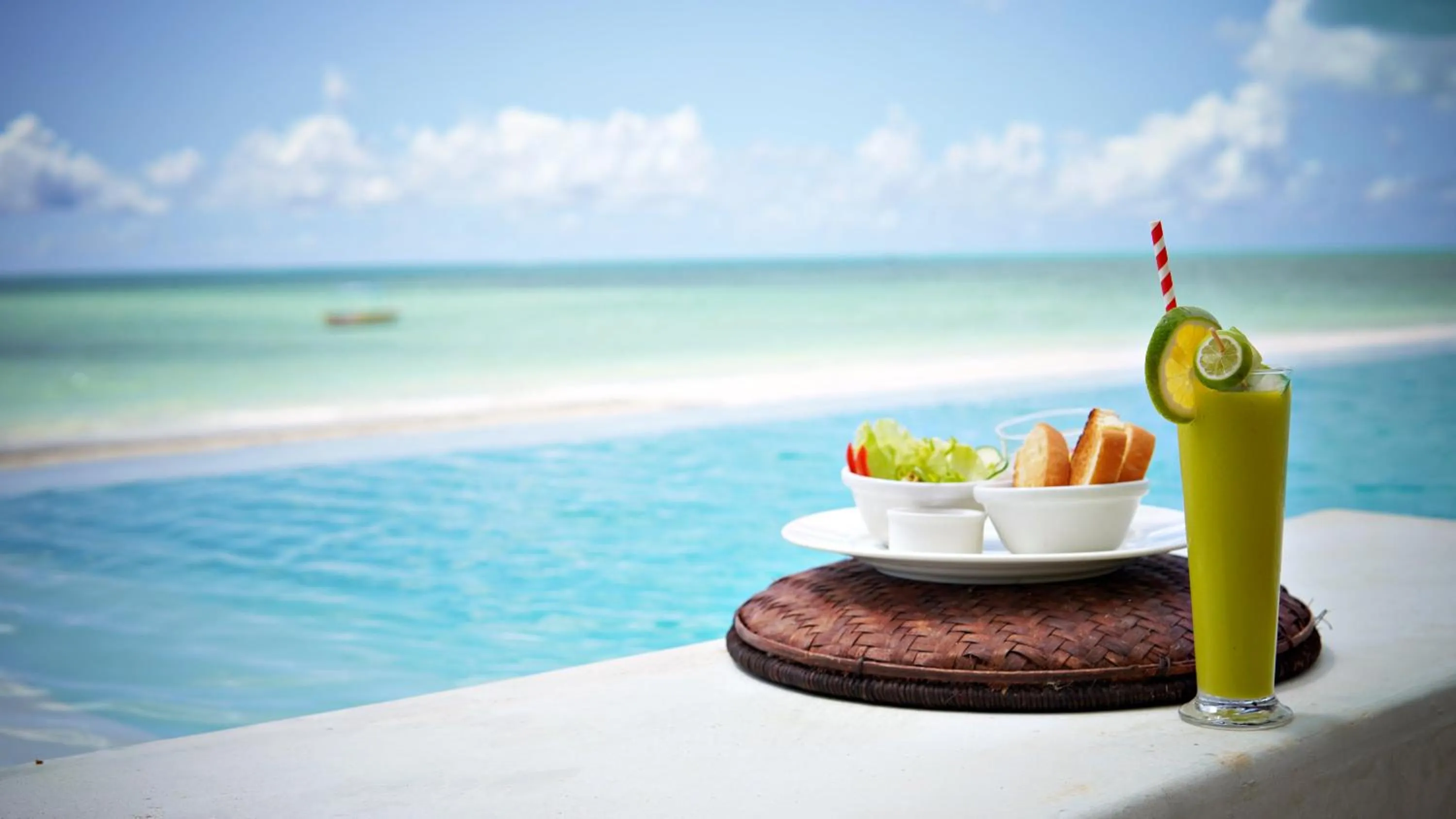 Breakfast in NDAME Paje Hotel