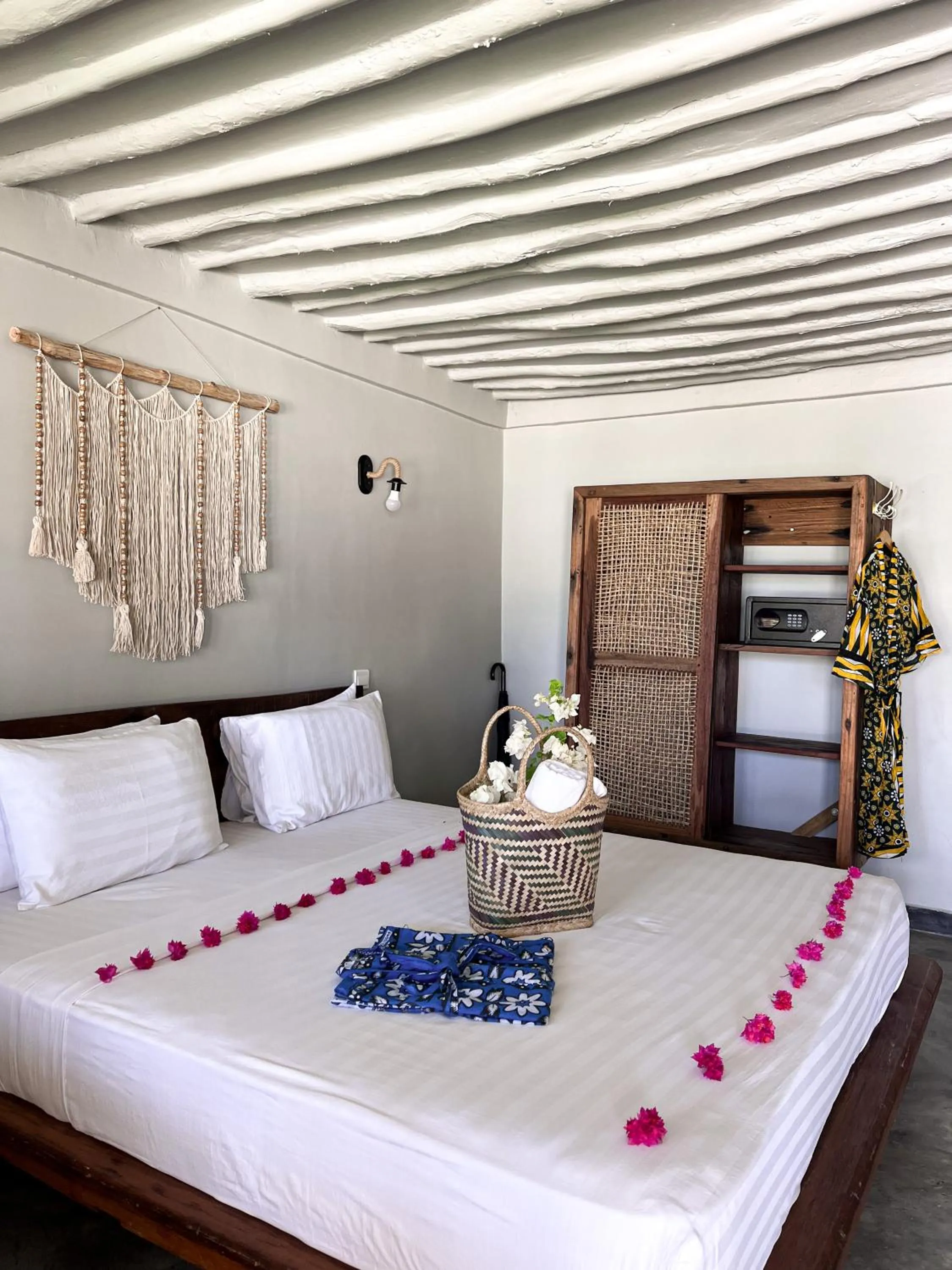 Bedroom, Bed in NDAME Paje Hotel