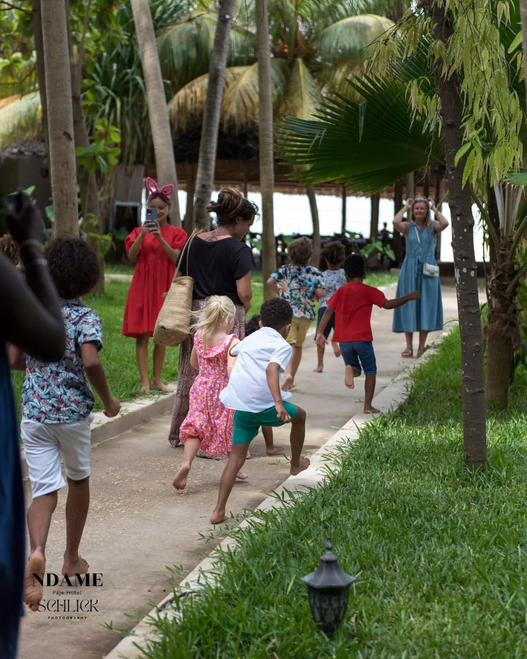 People in NDAME Paje Hotel