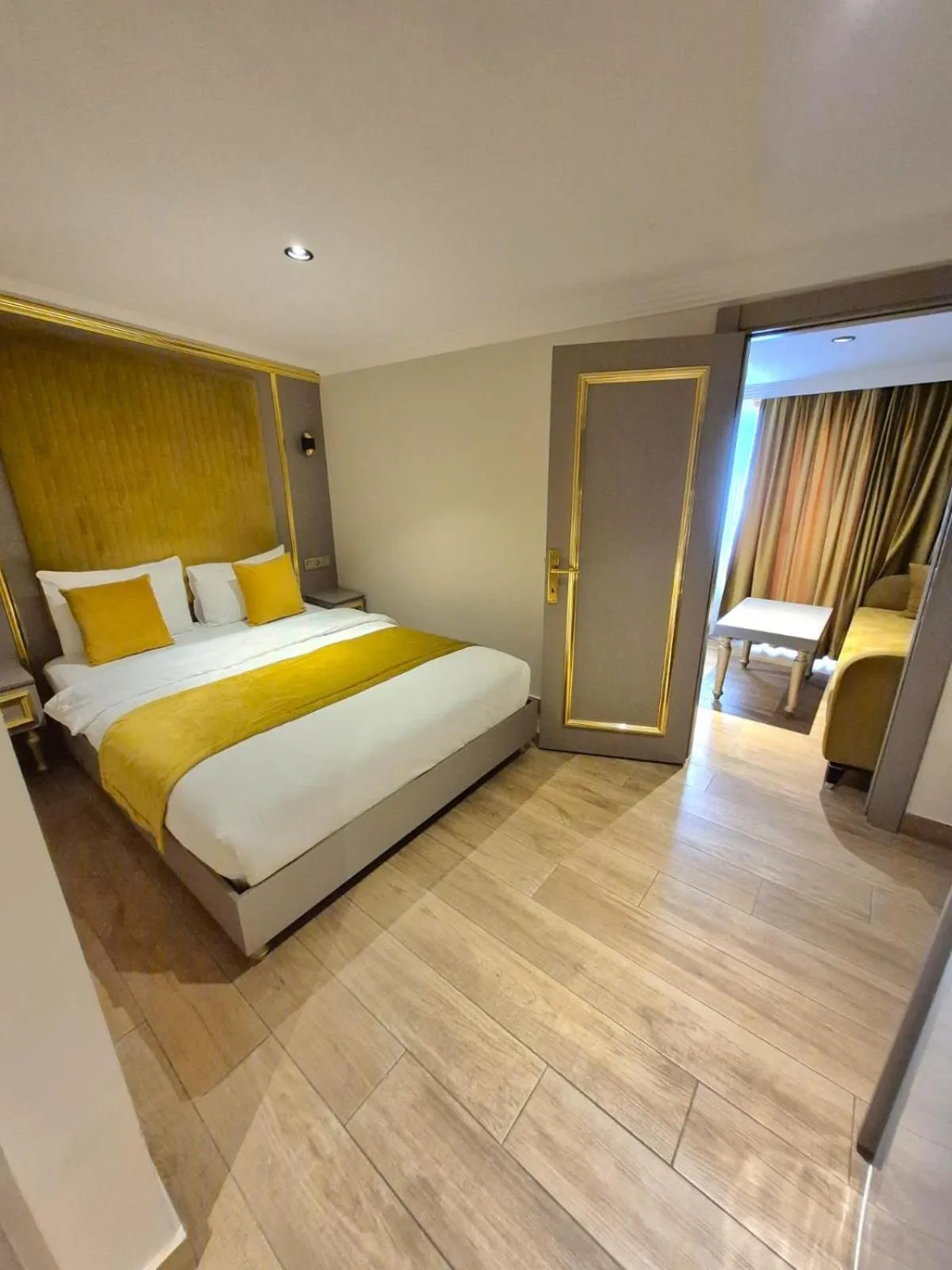 Photo of the whole room, Bed in Taksim La Marino Hotel