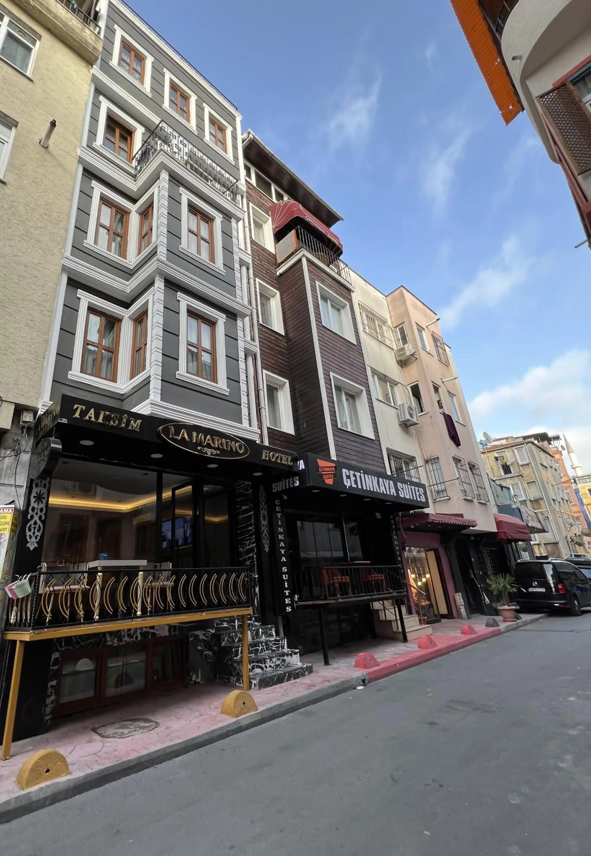 Quiet street view in Taksim La Marino Hotel