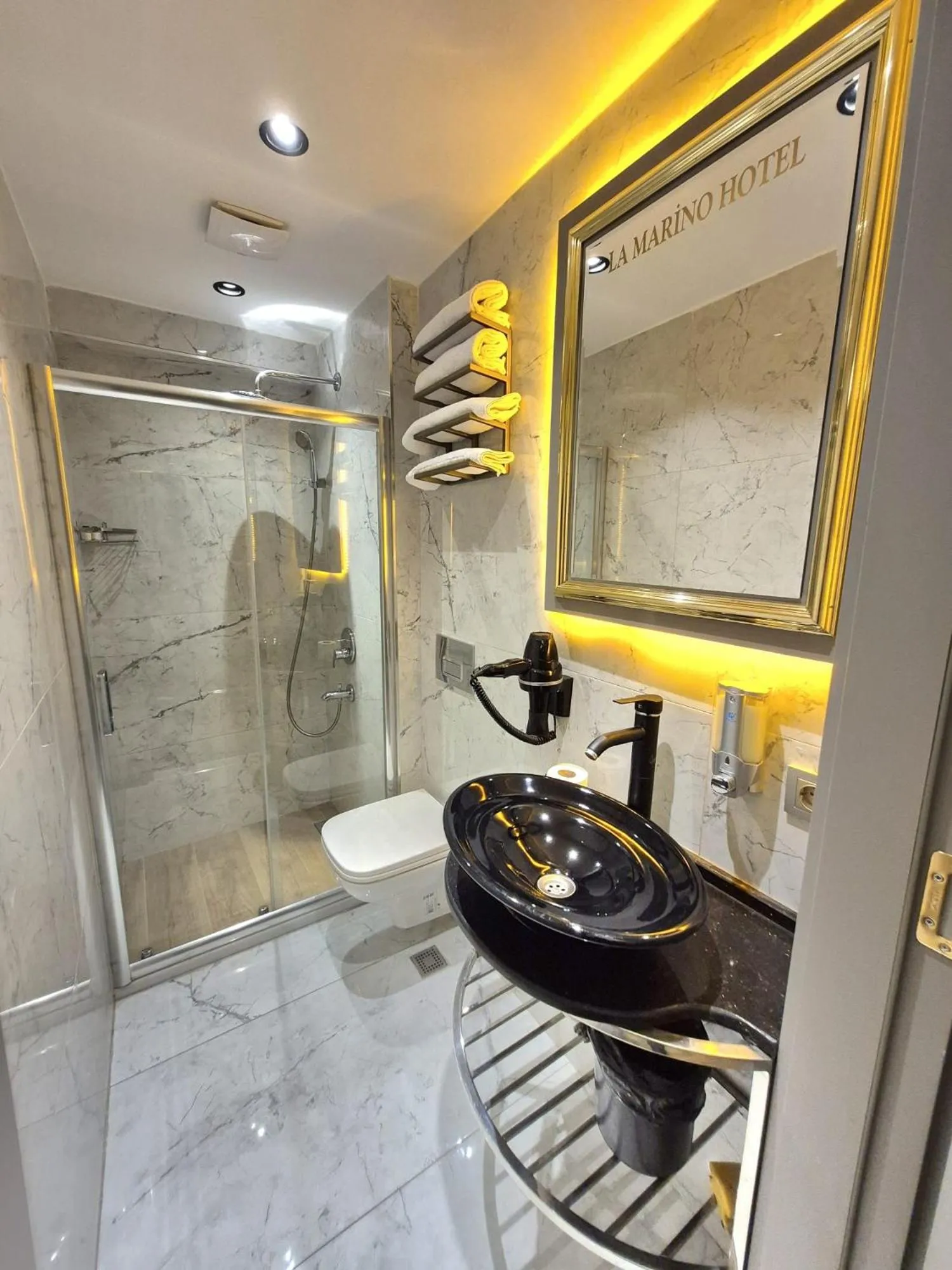 Bathroom in Taksim La Marino Hotel