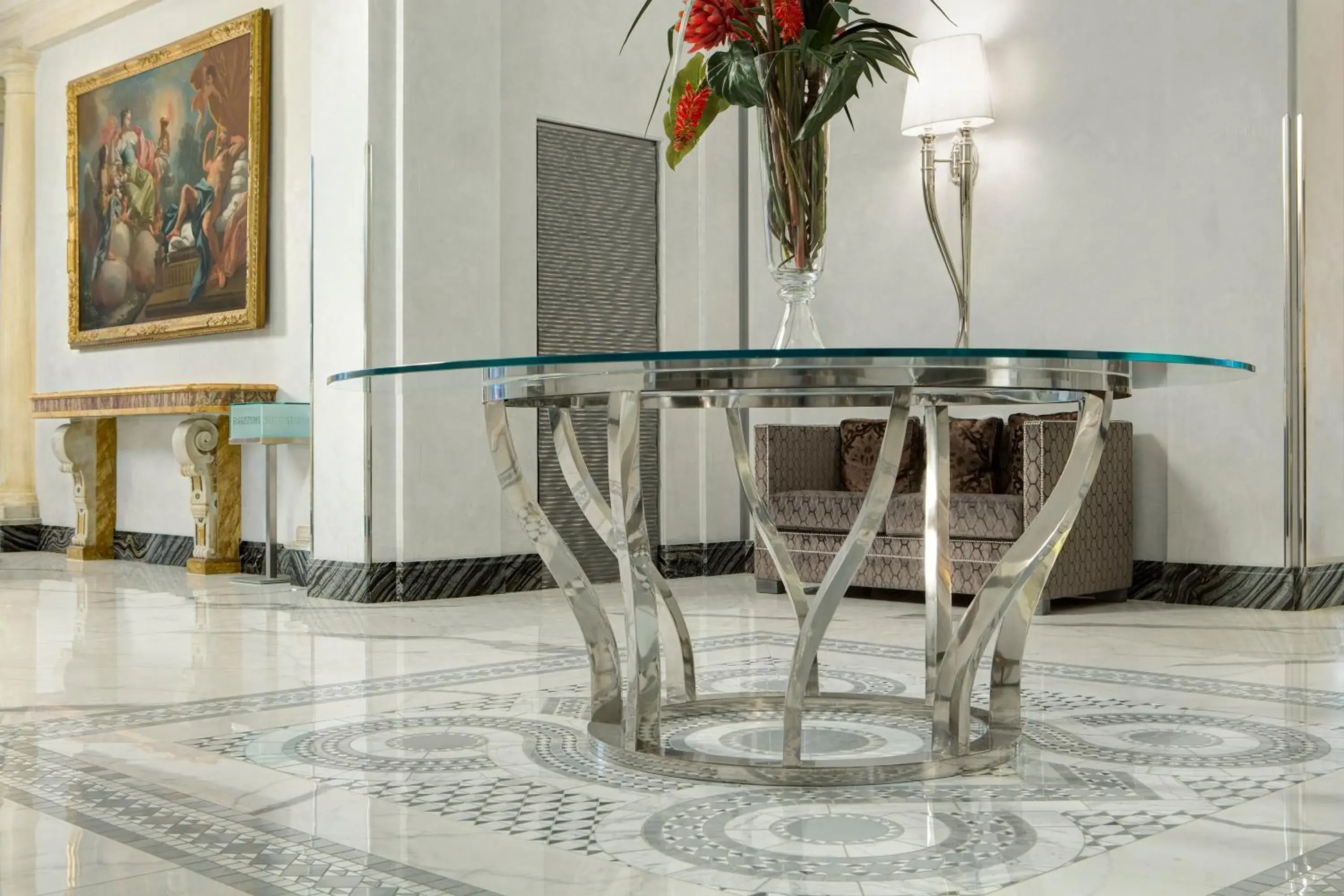 Lobby or reception in Hotel Artemide Lobby or reception in Hotel Artemide