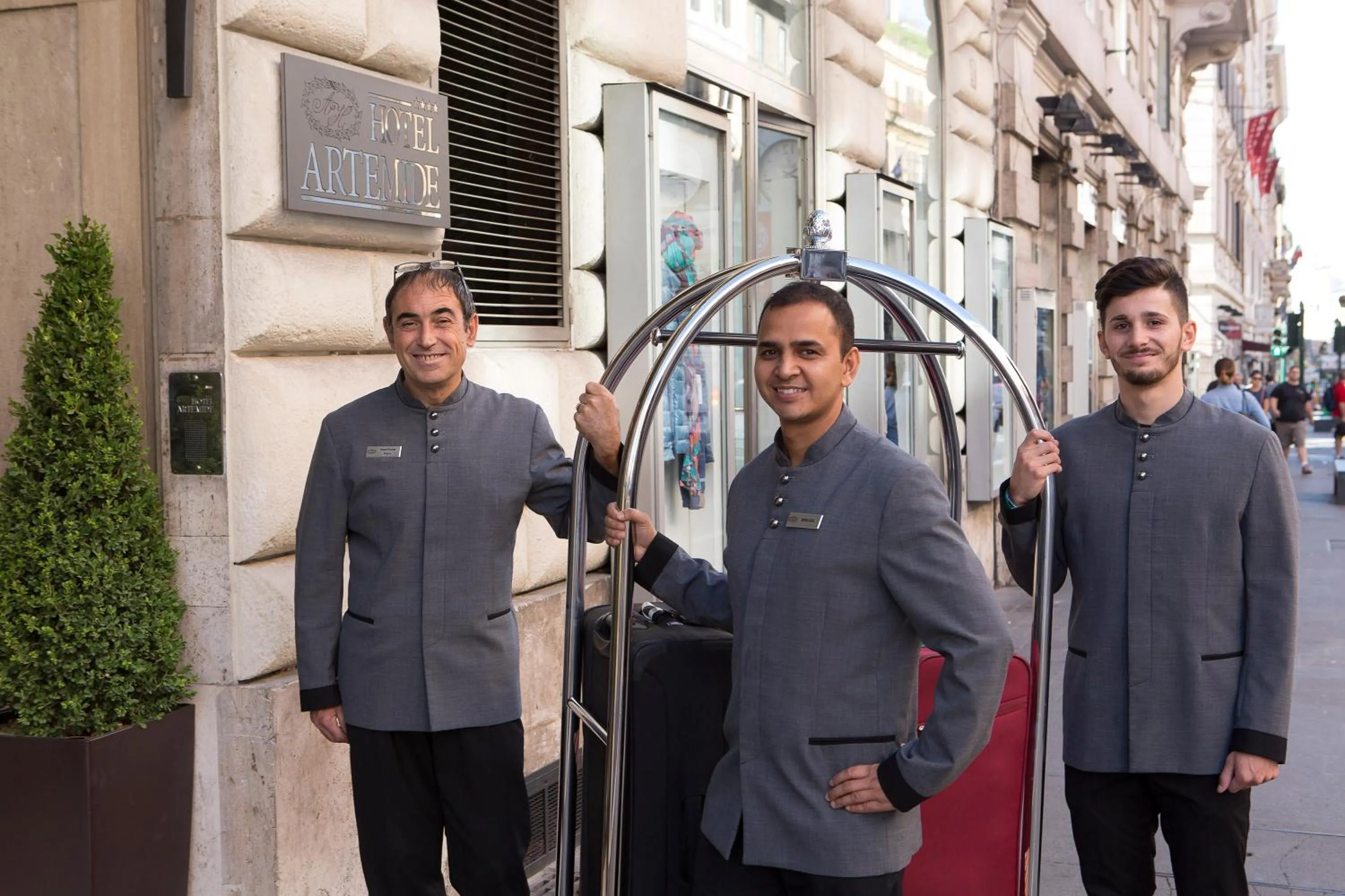 Staff in Hotel Artemide