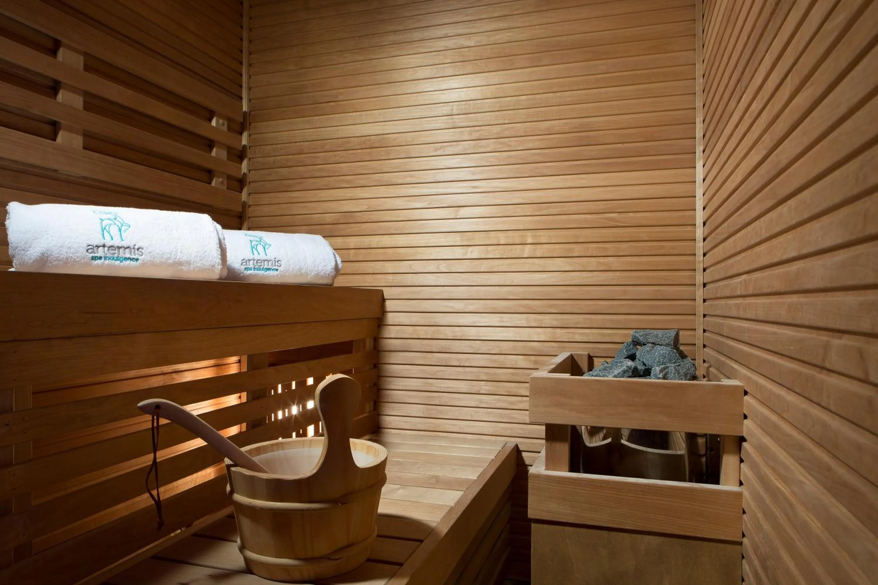 Sauna in Hotel Artemide