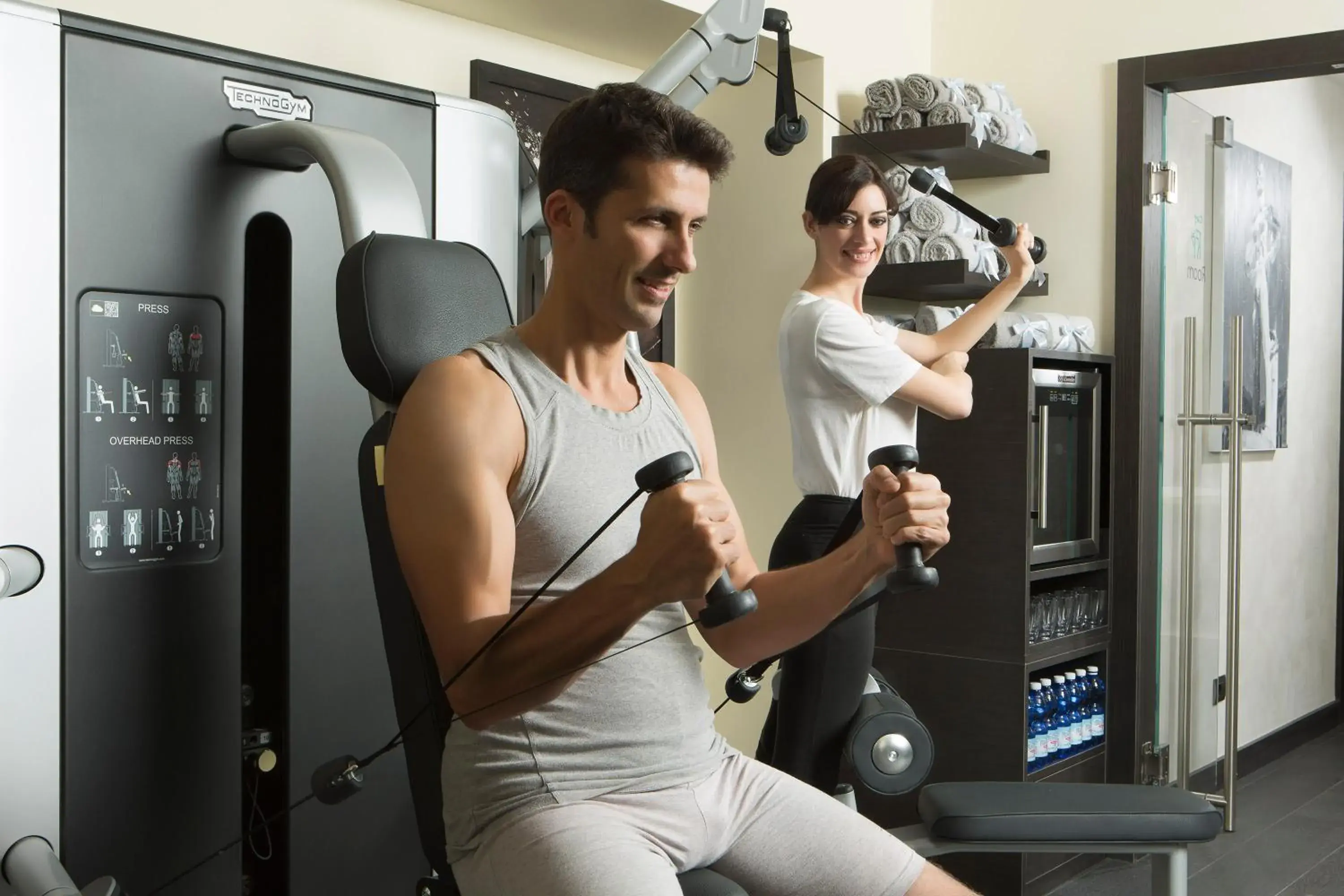 Fitness centre/facilities in Hotel Artemide Fitness centre/facilities in Hotel Artemide