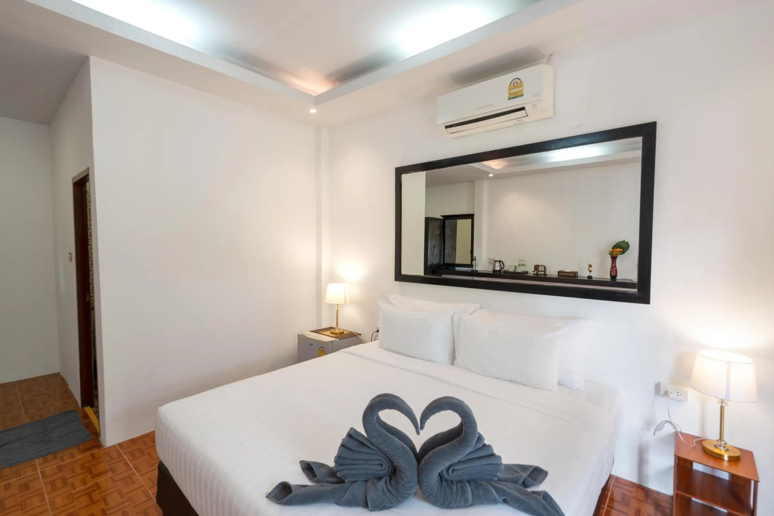 Bed in Matcha Lanta Resort