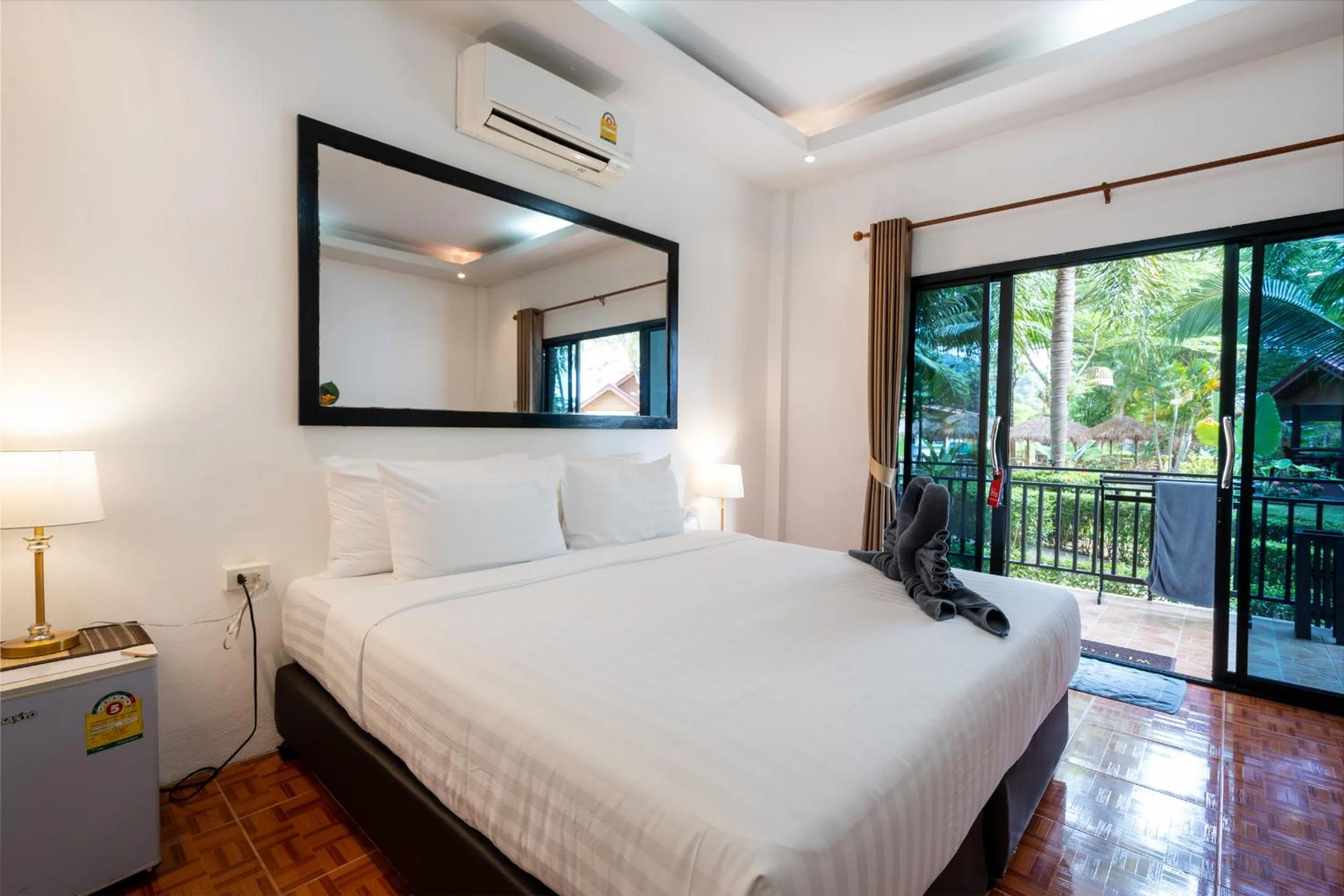 Bed in Matcha Lanta Resort