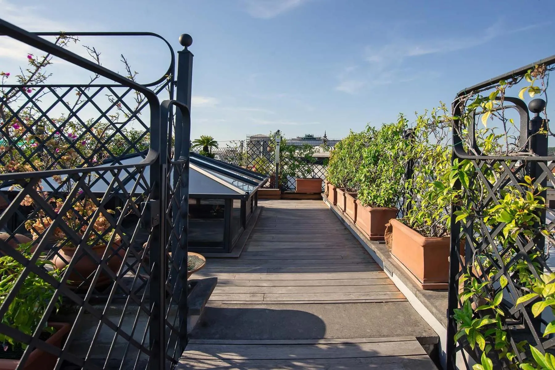 Balcony/Terrace in Hotel Isa