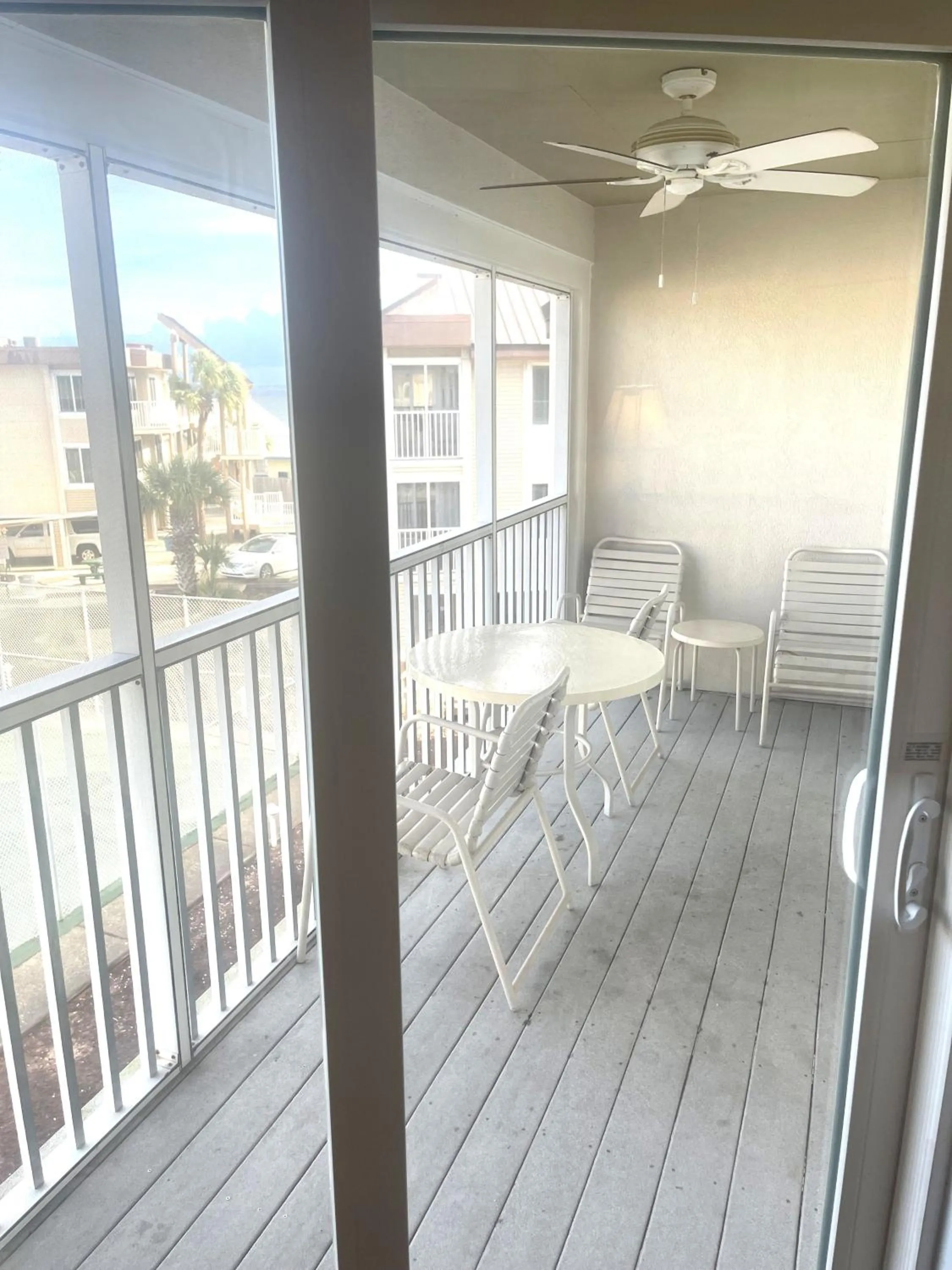 Patio in Soundside Holiday Beach Resort