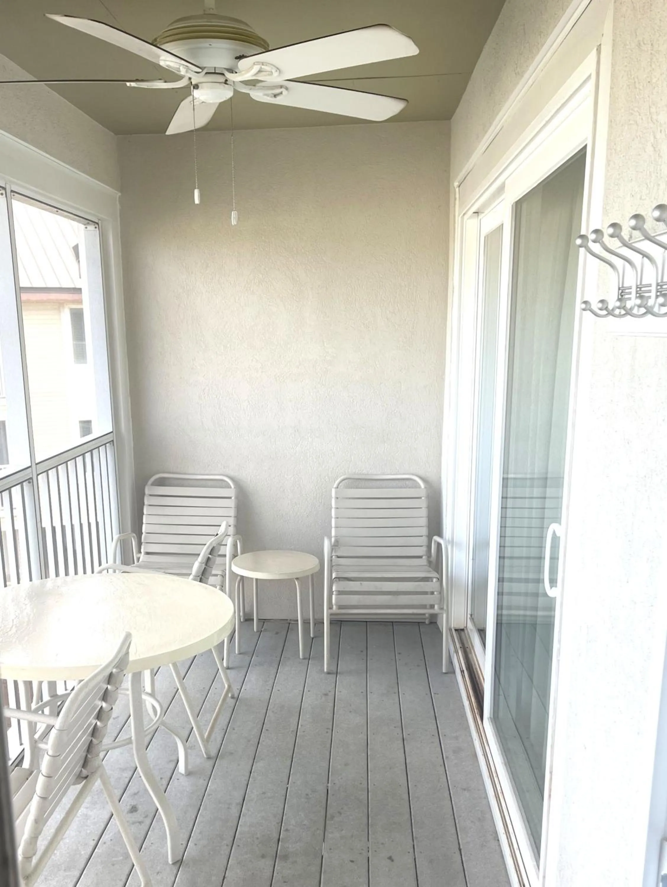 Patio in Soundside Holiday Beach Resort