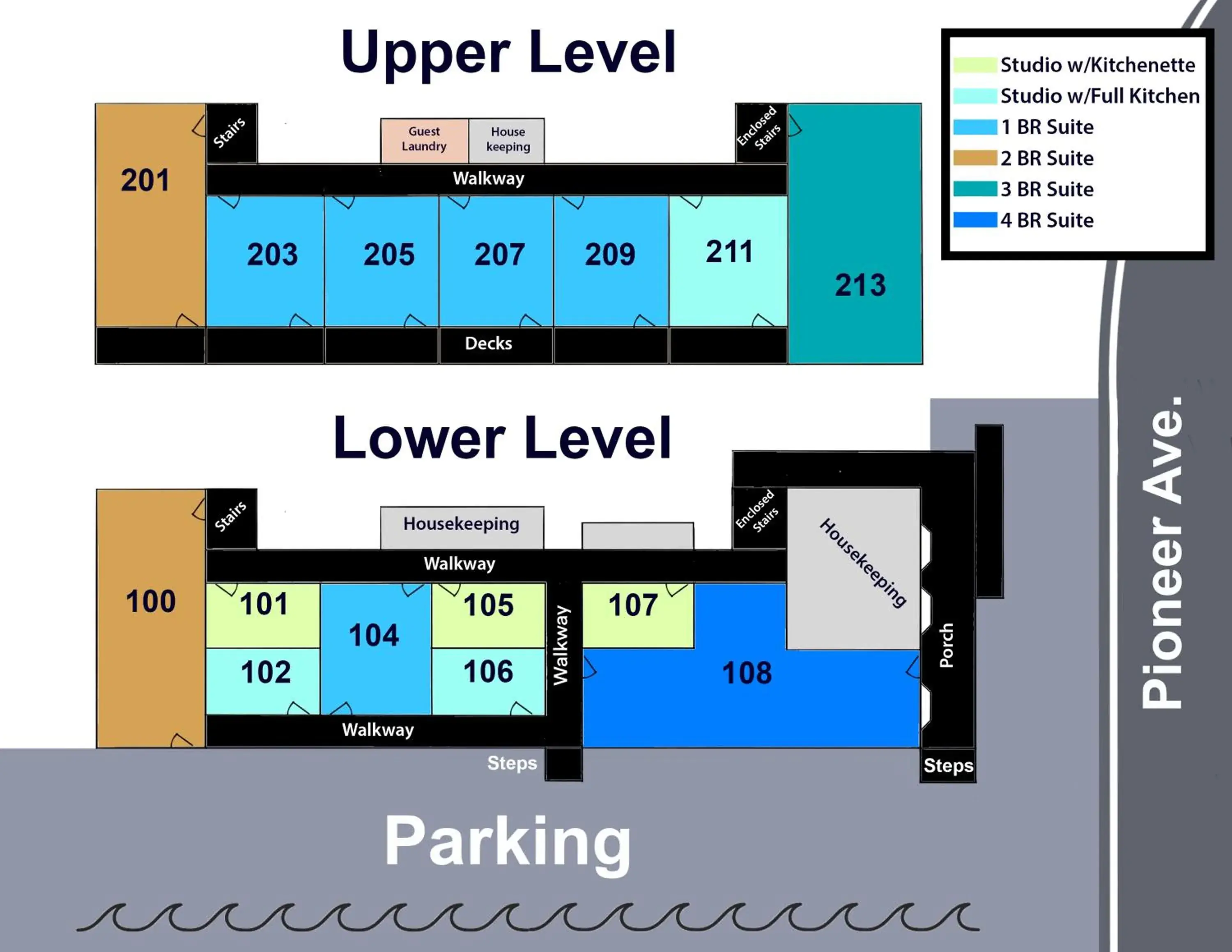 Two-Bedroom Suite in Seafarer Suites Two-Bedroom Suite in Seafarer Suites