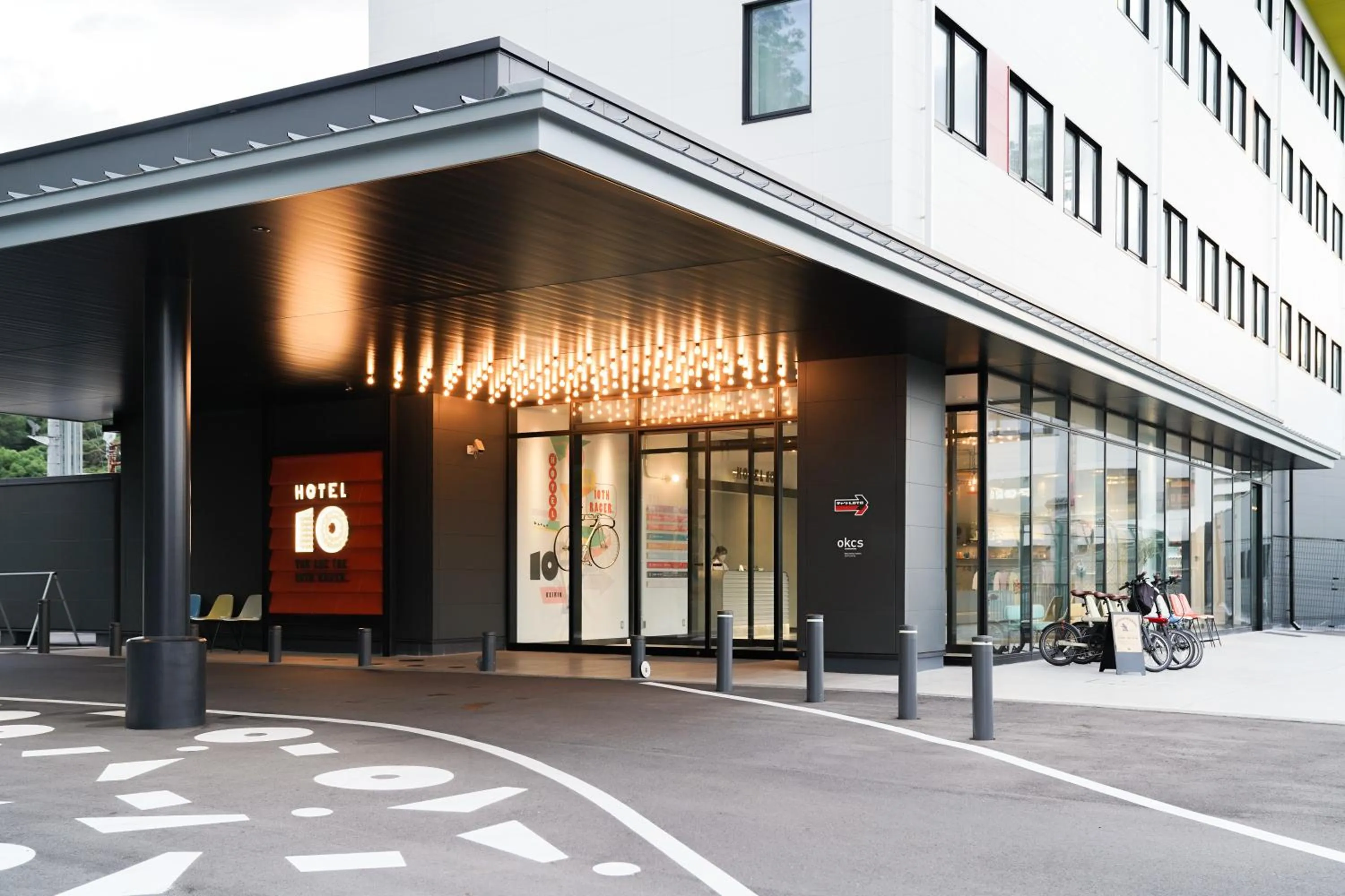 Property building in SETOUCHI KEIRIN HOTEL 10 by Onko Chishin