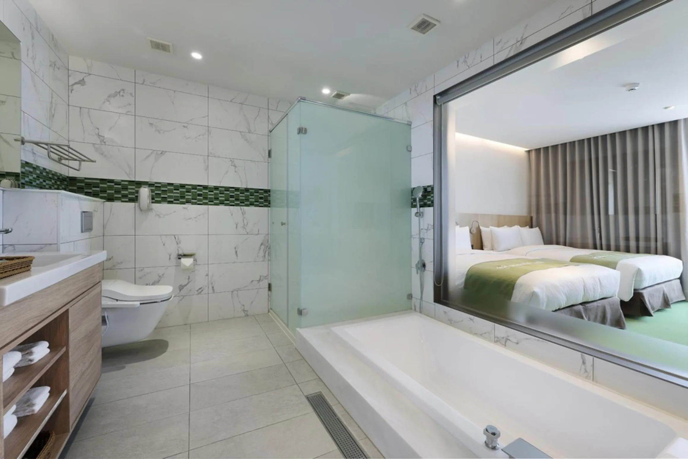 Bathroom, Bed in CHECK inn MAGI Kids Hotel