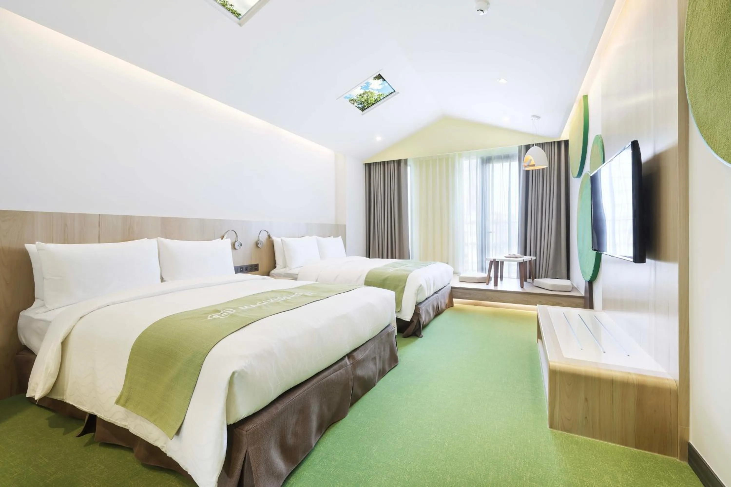 Bed in CHECK inn MAGI Kids Hotel