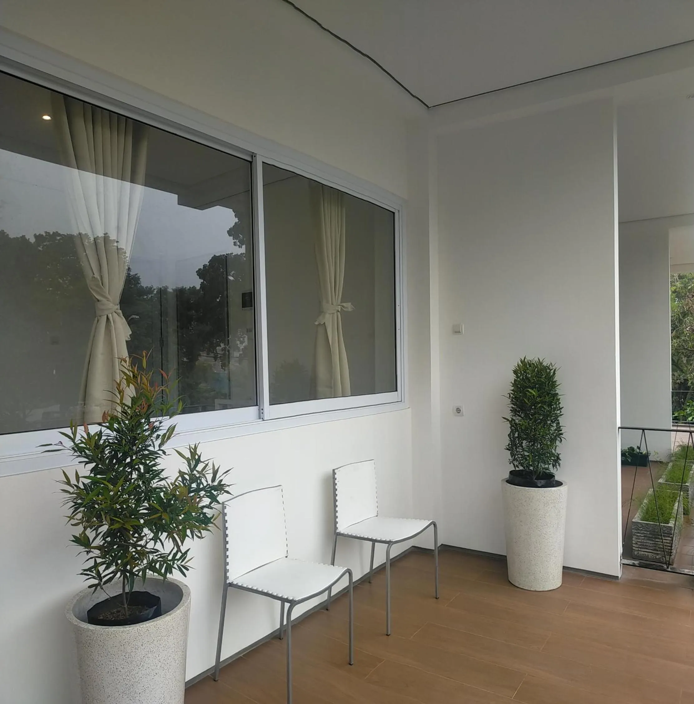 Balcony/Terrace in Rion Hostel Bogor