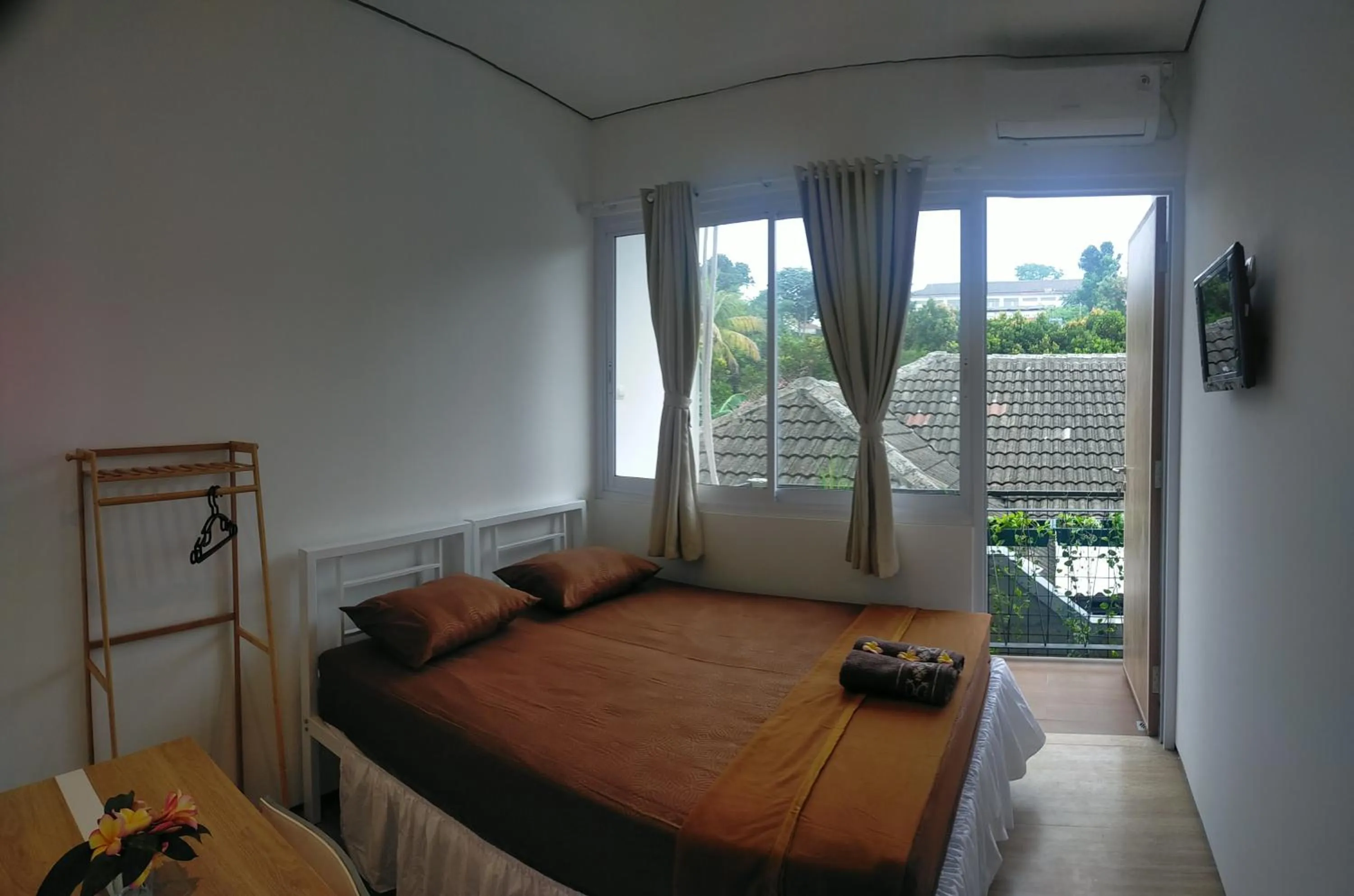 Bedroom, Bed in Rion Hostel Bogor