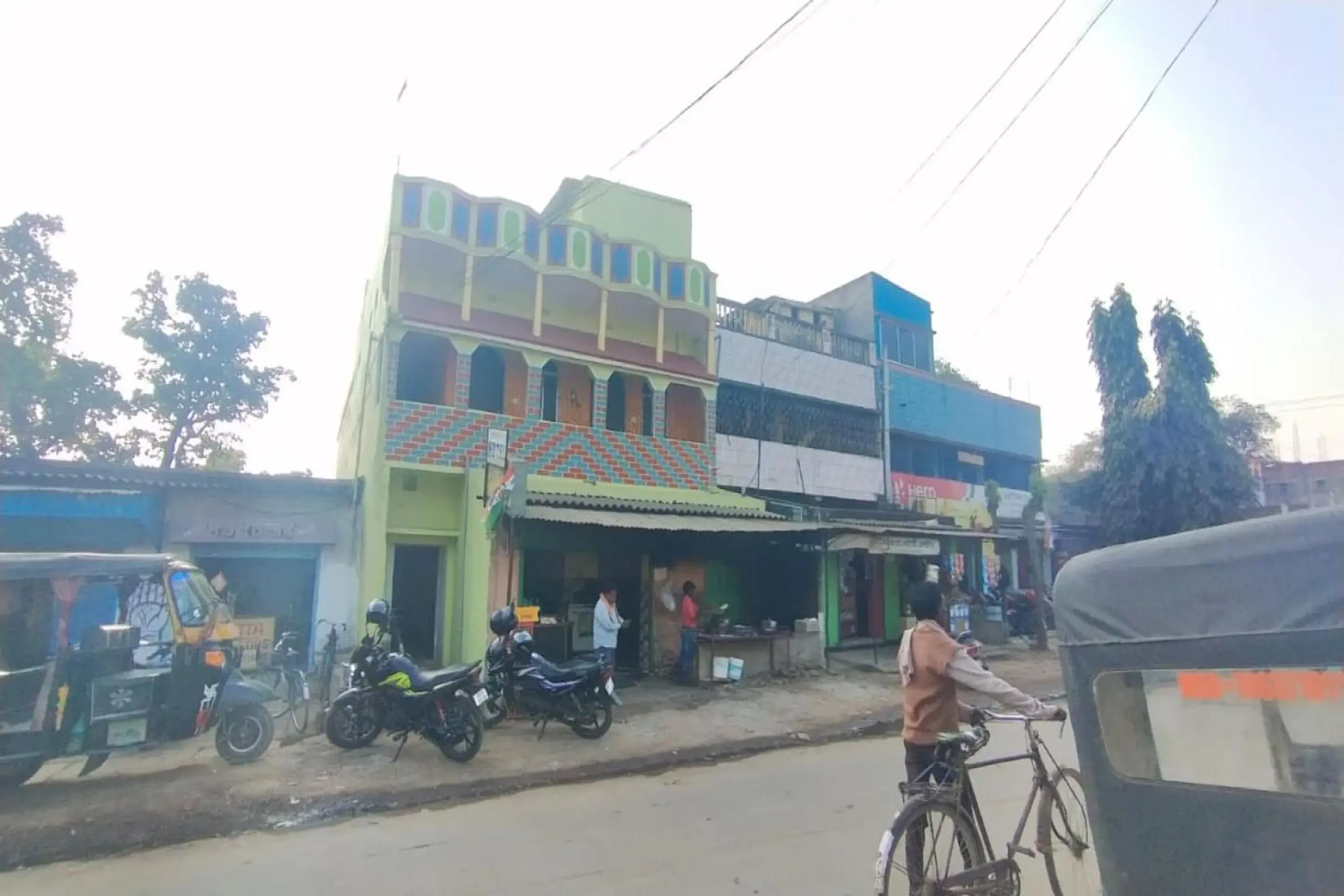 Facade/entrance in SPOT ON Ganguly Hotel Lodging And Fooding Facade/entrance in SPOT ON Ganguly Hotel Lodging And Fooding