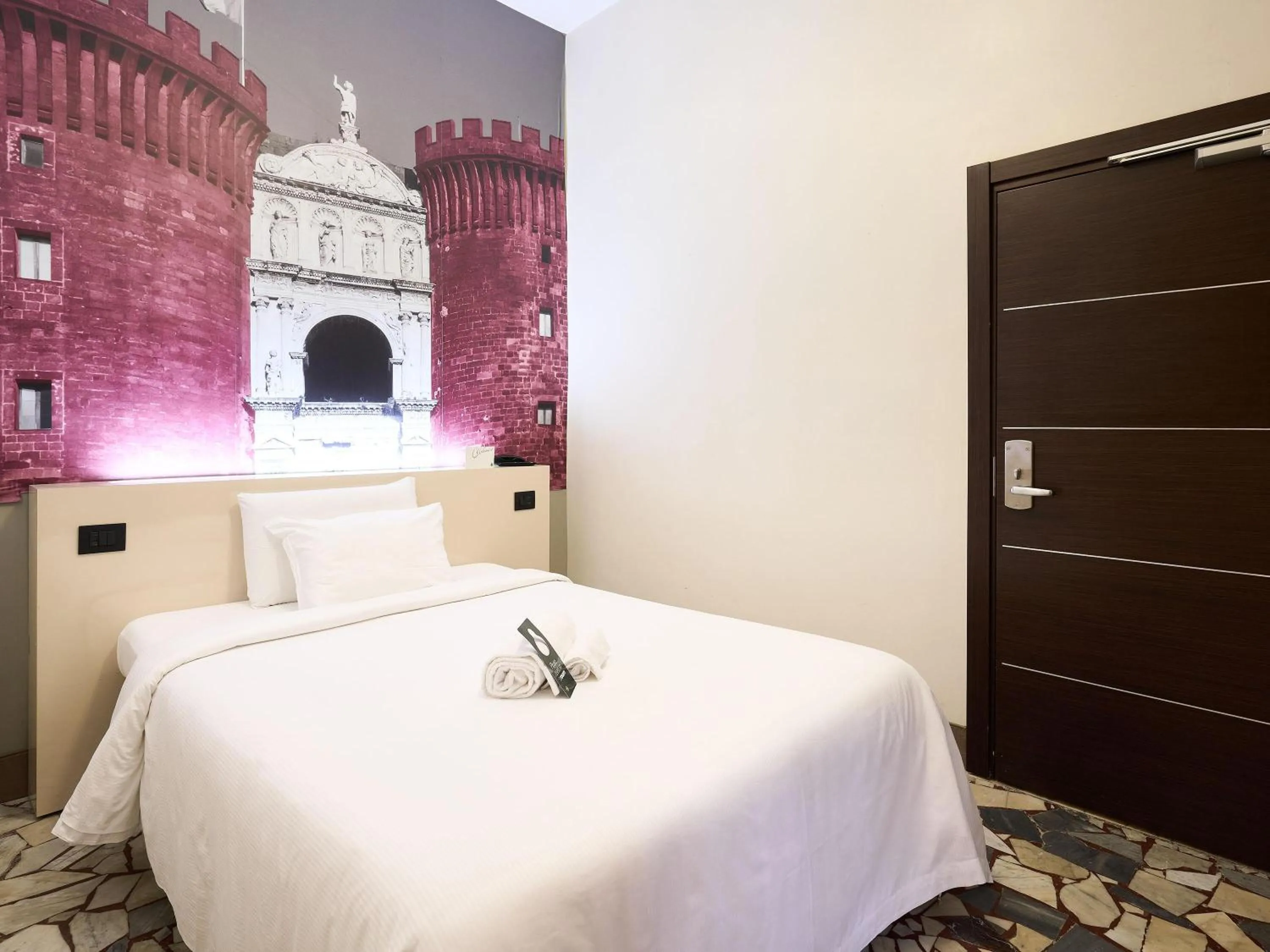 Photo of the whole room, Bed in B&B Hotel Napoli