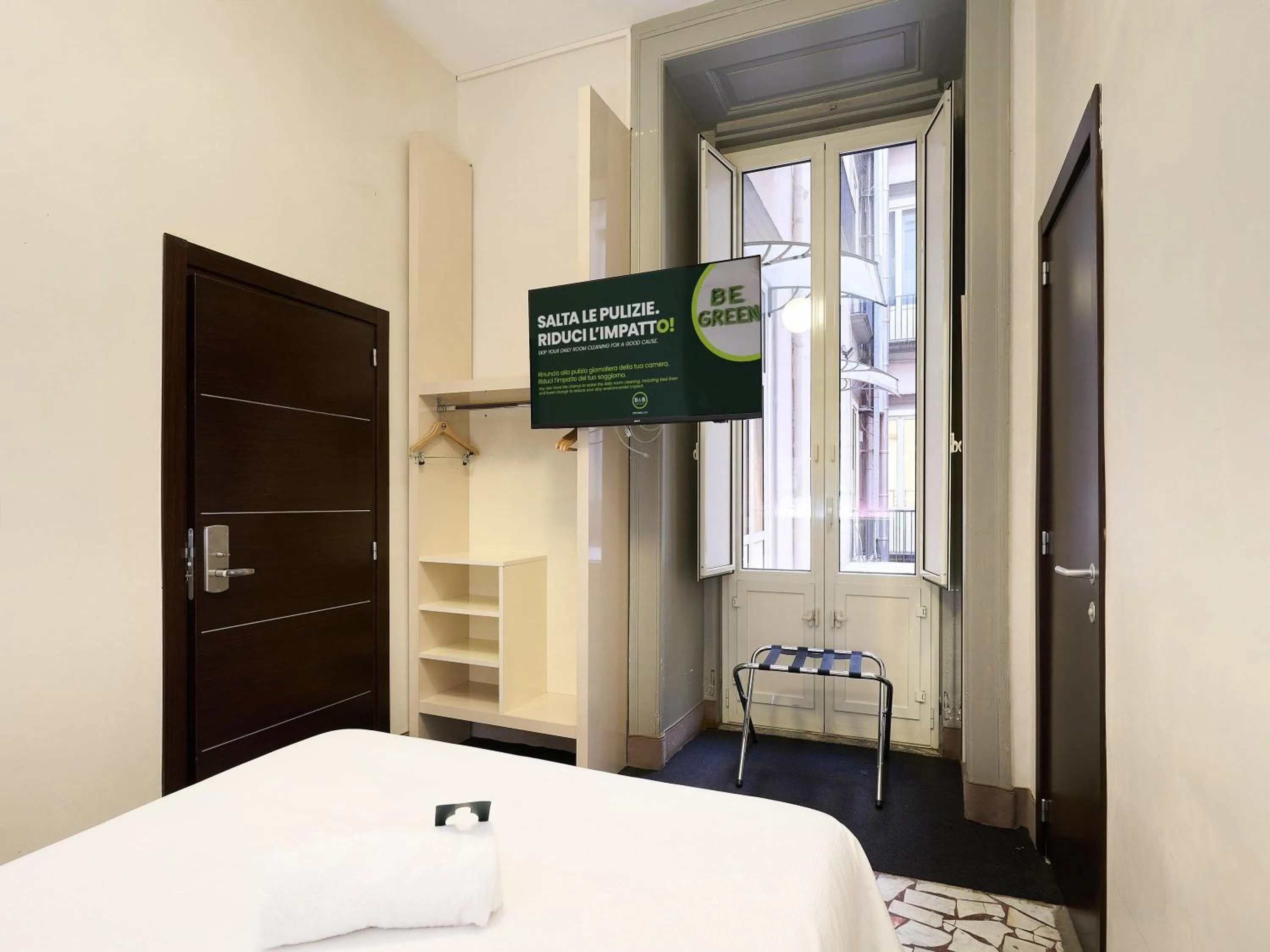 Photo of the whole room, Bed in B&B Hotel Napoli