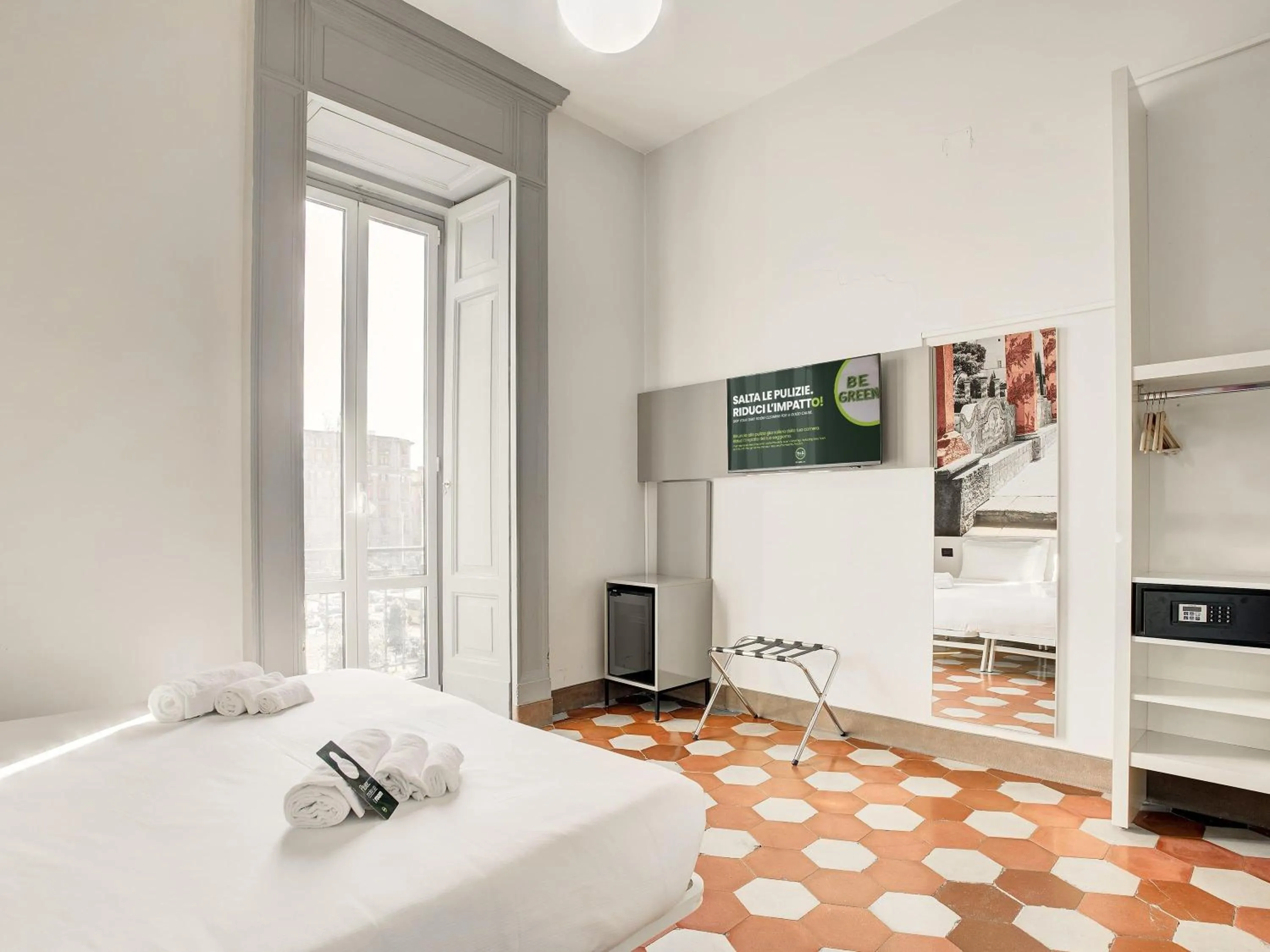 Photo of the whole room, Bed in B&B Hotel Napoli