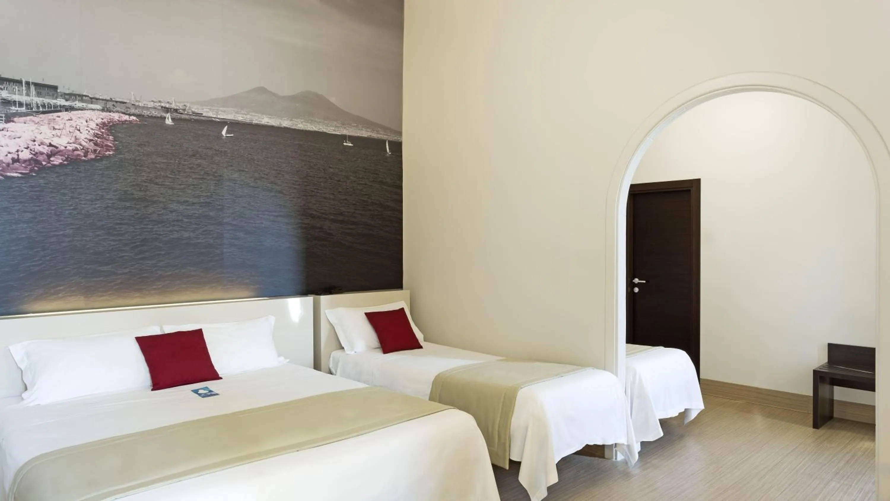 Photo of the whole room, Bed in B&B Hotel Napoli