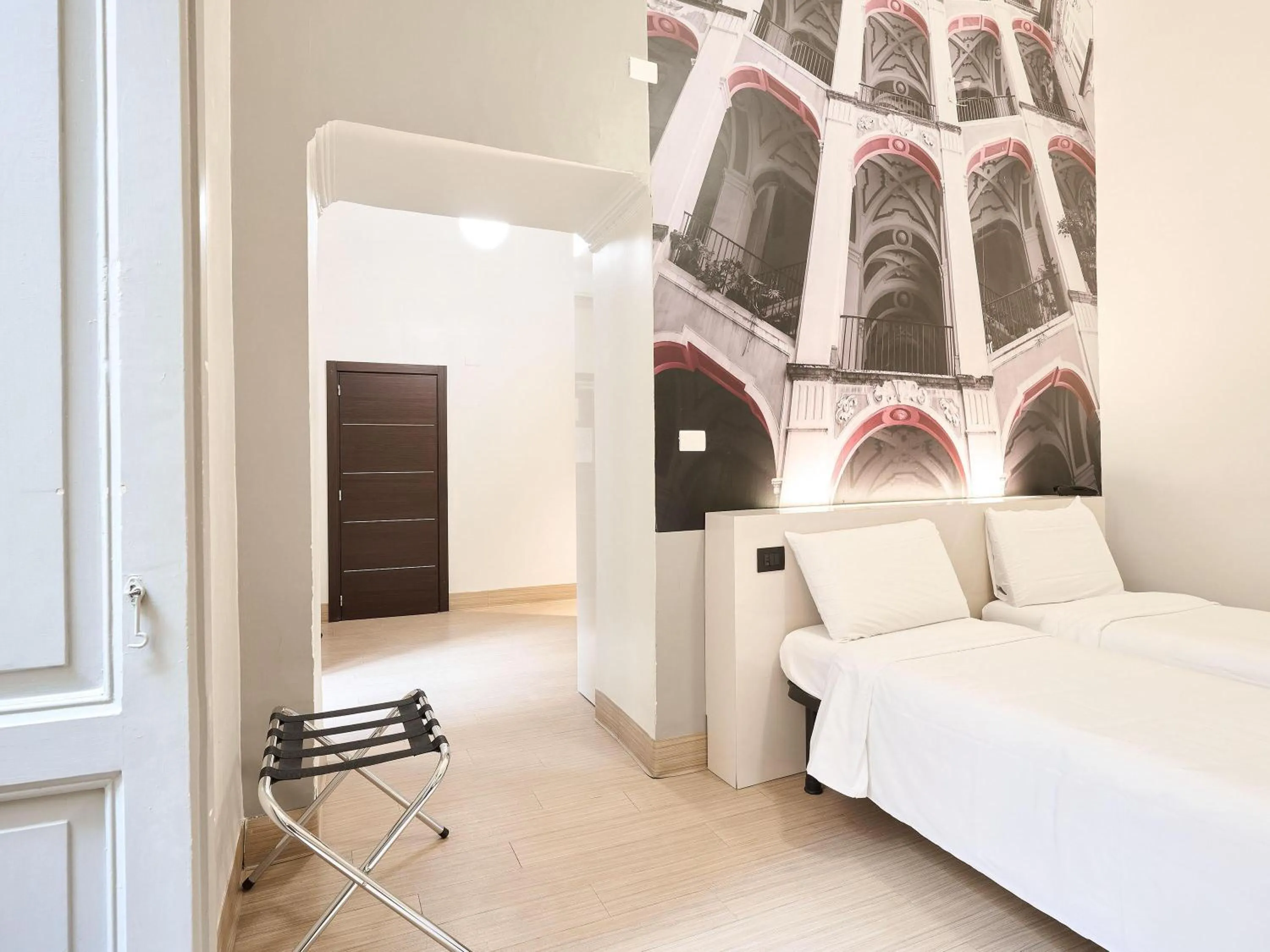 Photo of the whole room, Bed in B&B Hotel Napoli