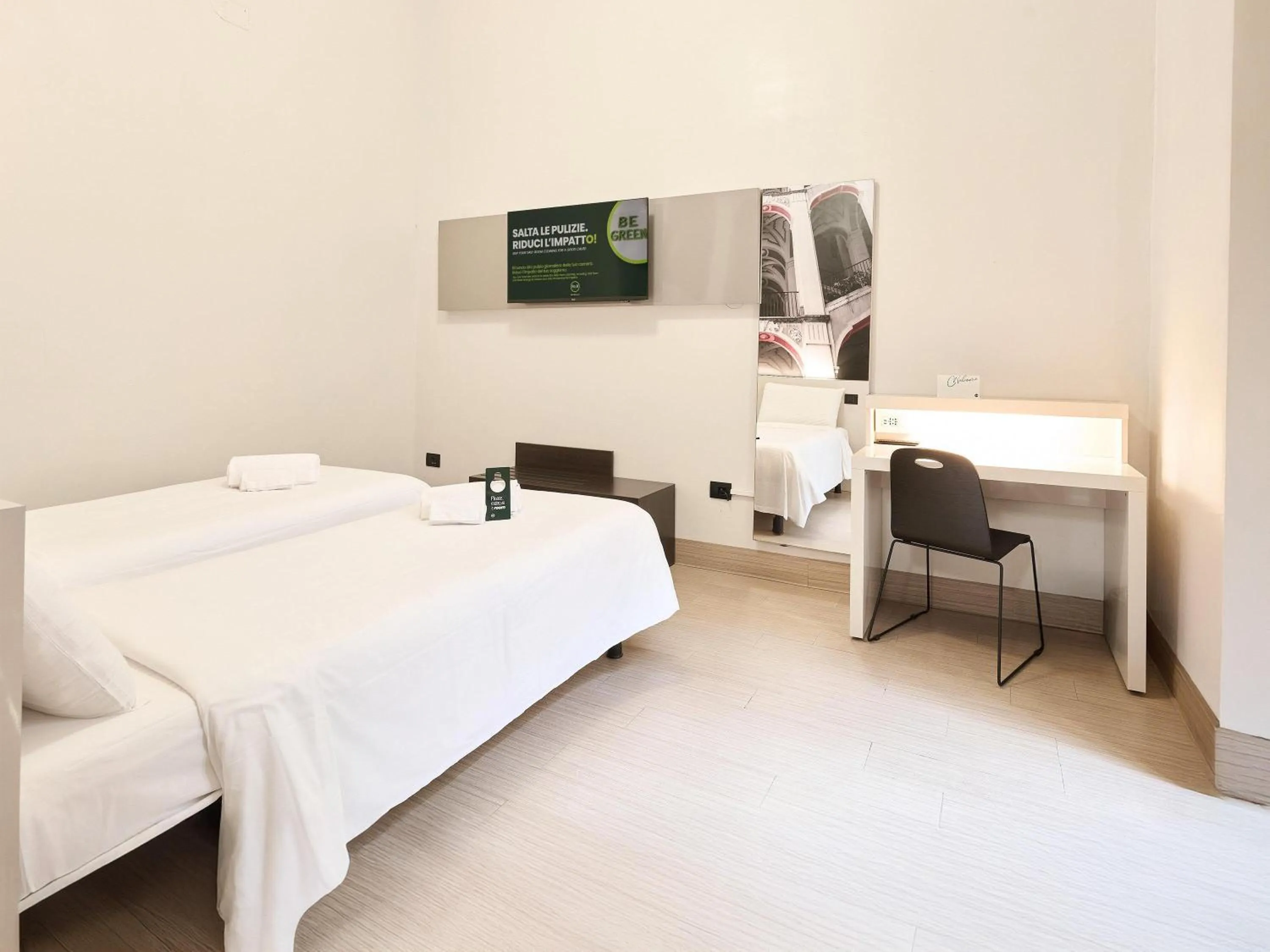 Photo of the whole room, Bed in B&B Hotel Napoli