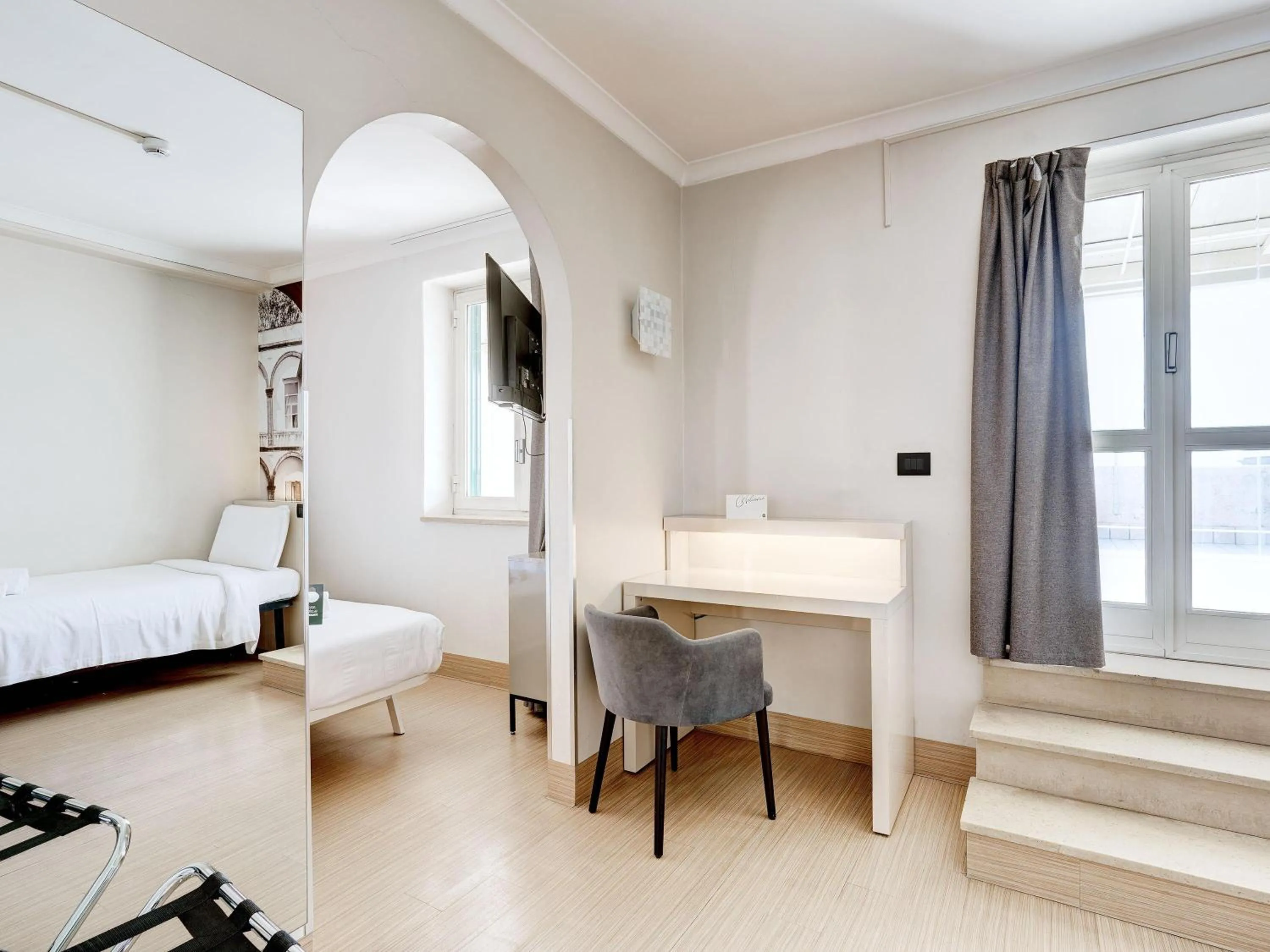 Photo of the whole room, Bed in B&B Hotel Napoli