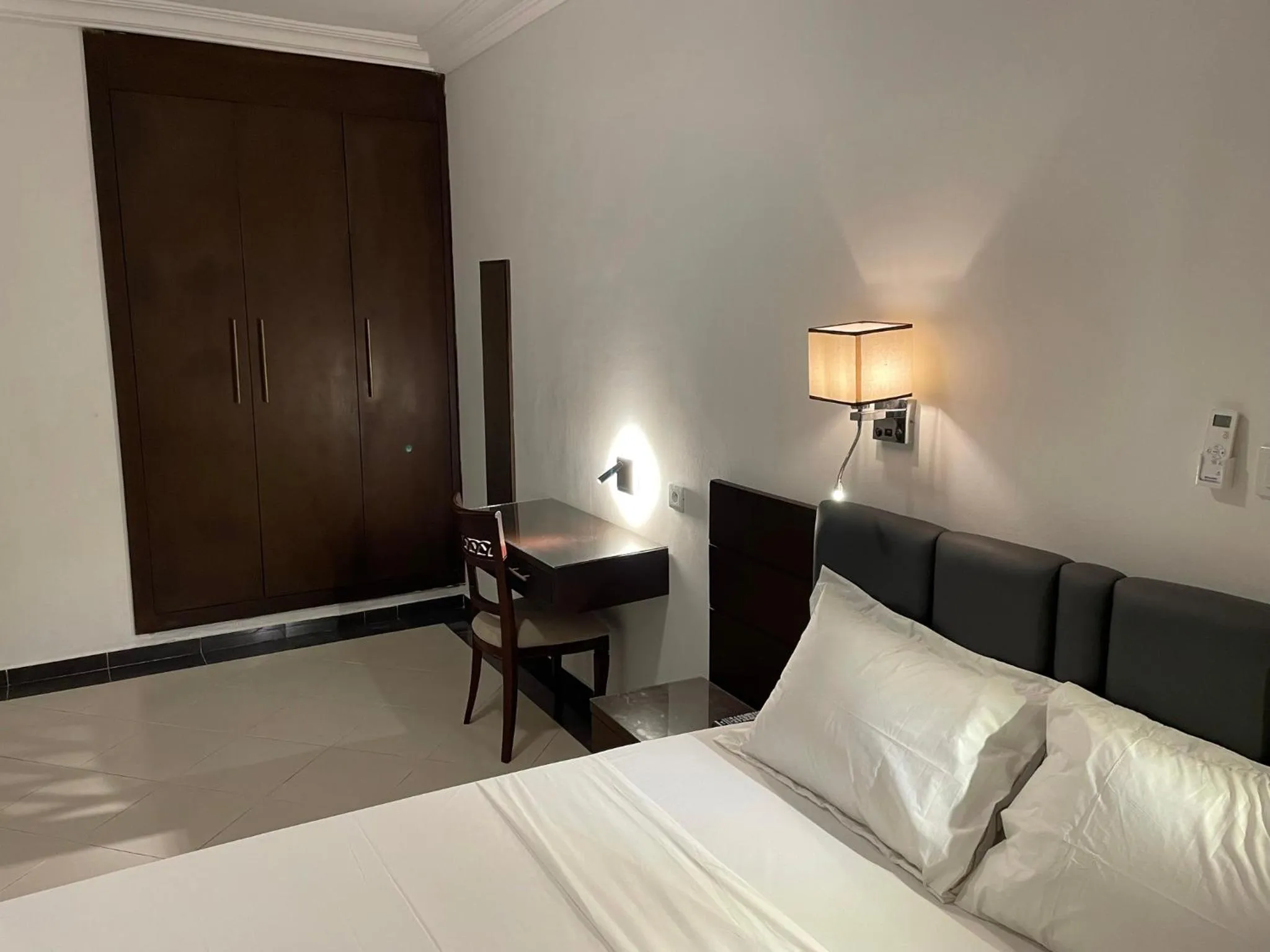 Photo of the whole room, Bed in HOTEL LES ARCADES