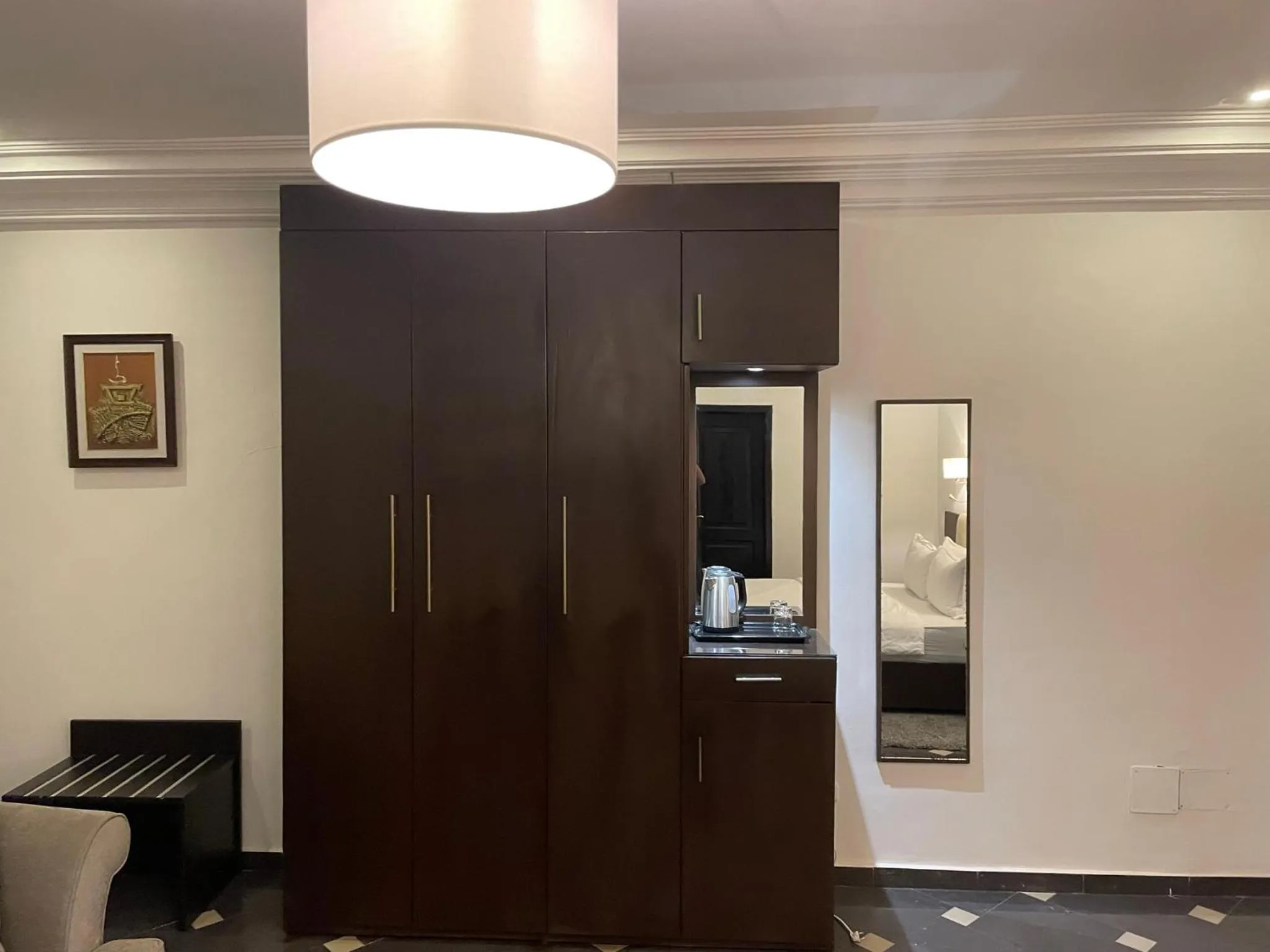 Bedroom in HOTEL LES ARCADES