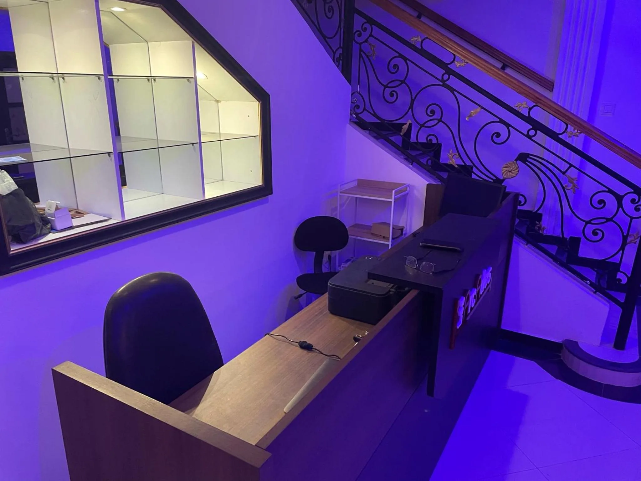 Lobby or reception in HOTEL LES ARCADES