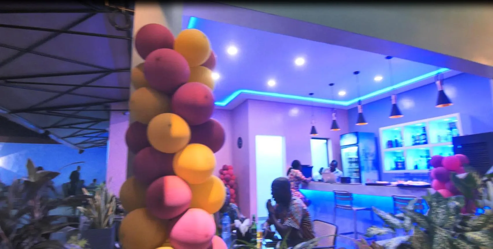 Lounge or bar in HOTEL LES ARCADES