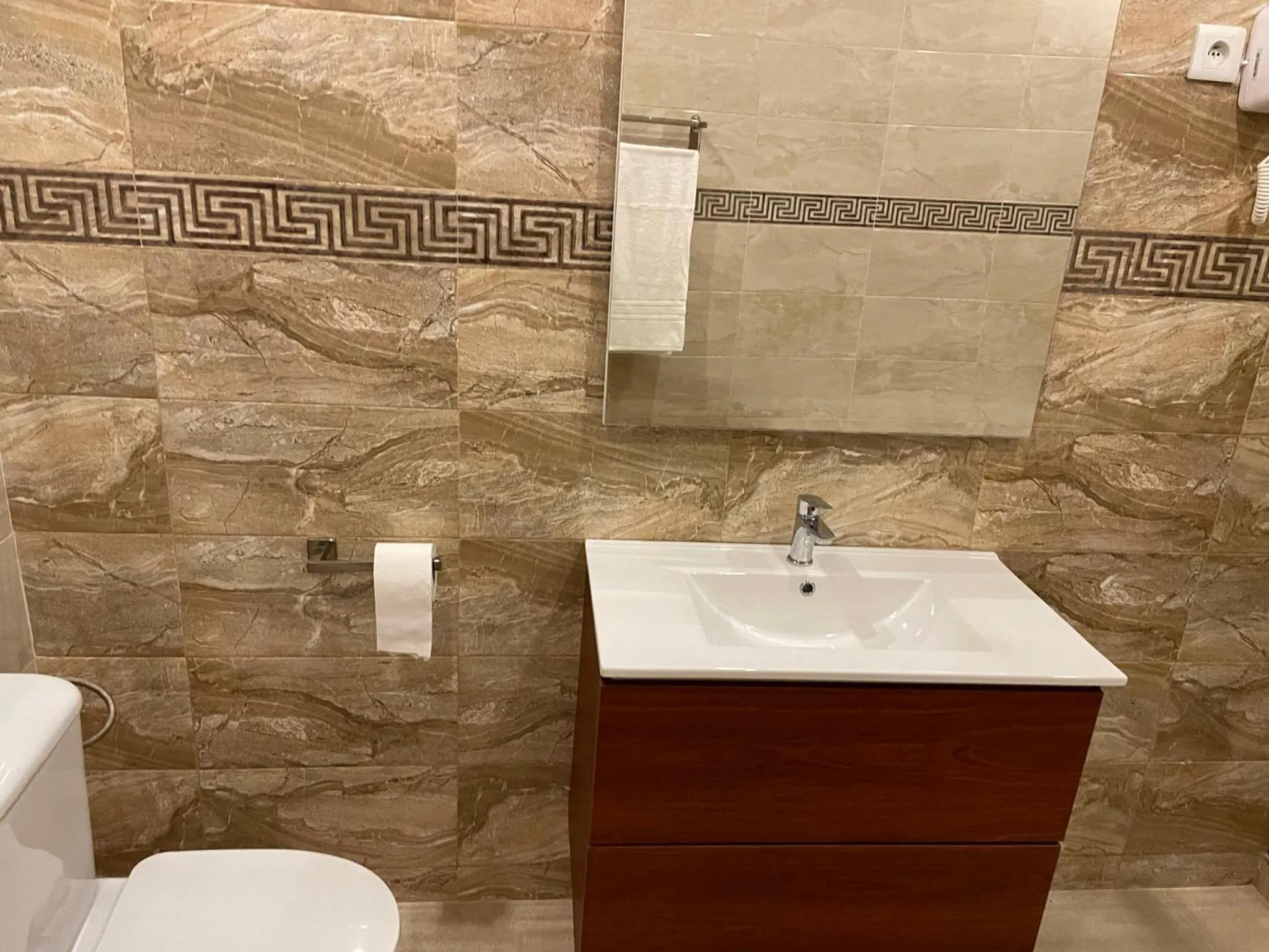 Bathroom in HOTEL LES ARCADES