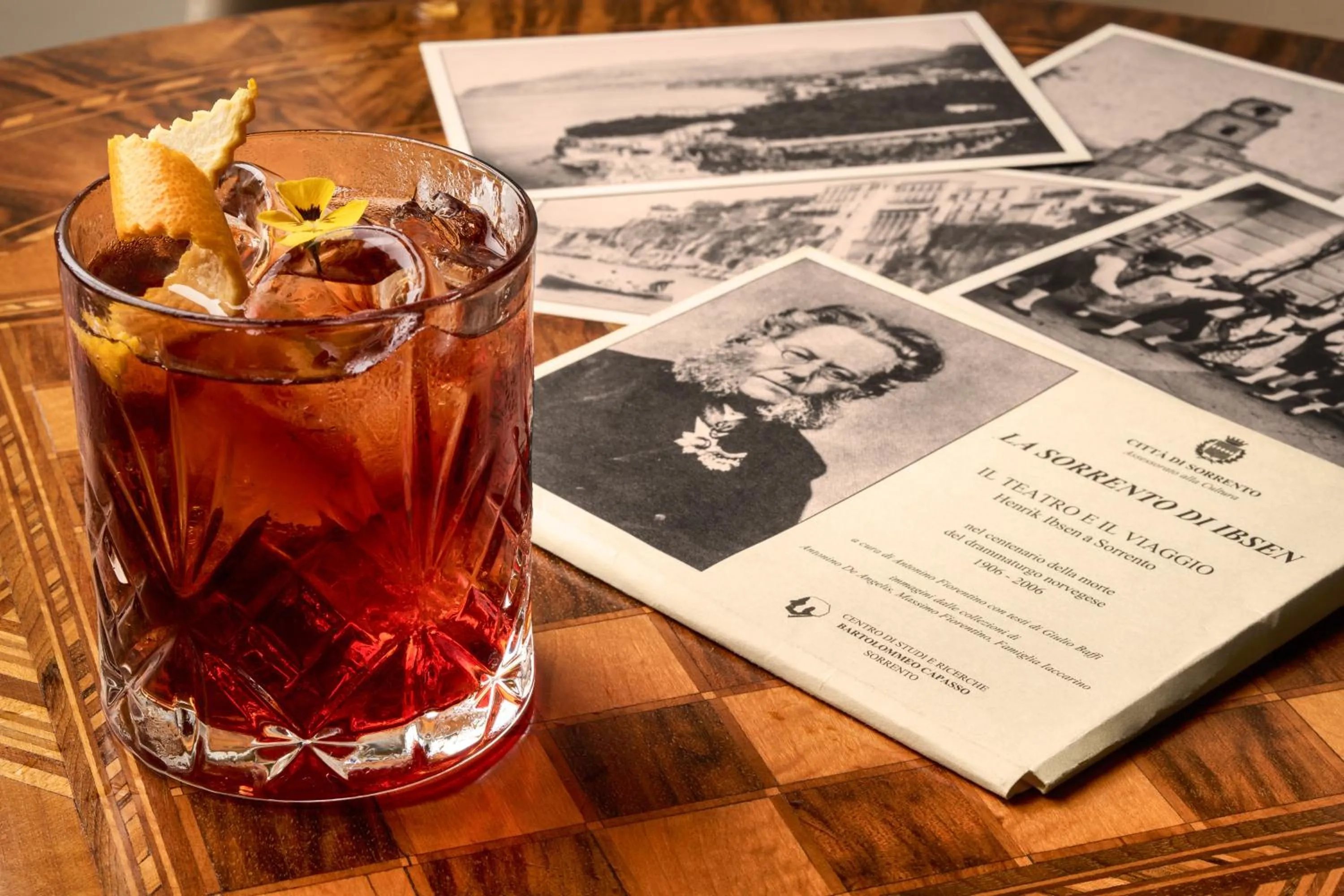 Alcoholic drinks in Imperial Hotel Tramontano