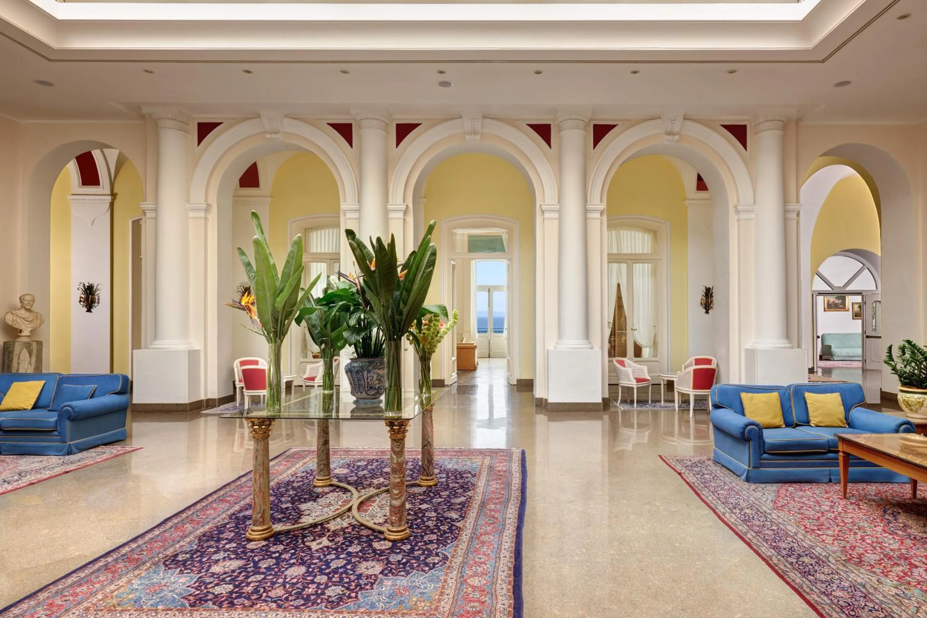 Lobby or reception in Imperial Hotel Tramontano
