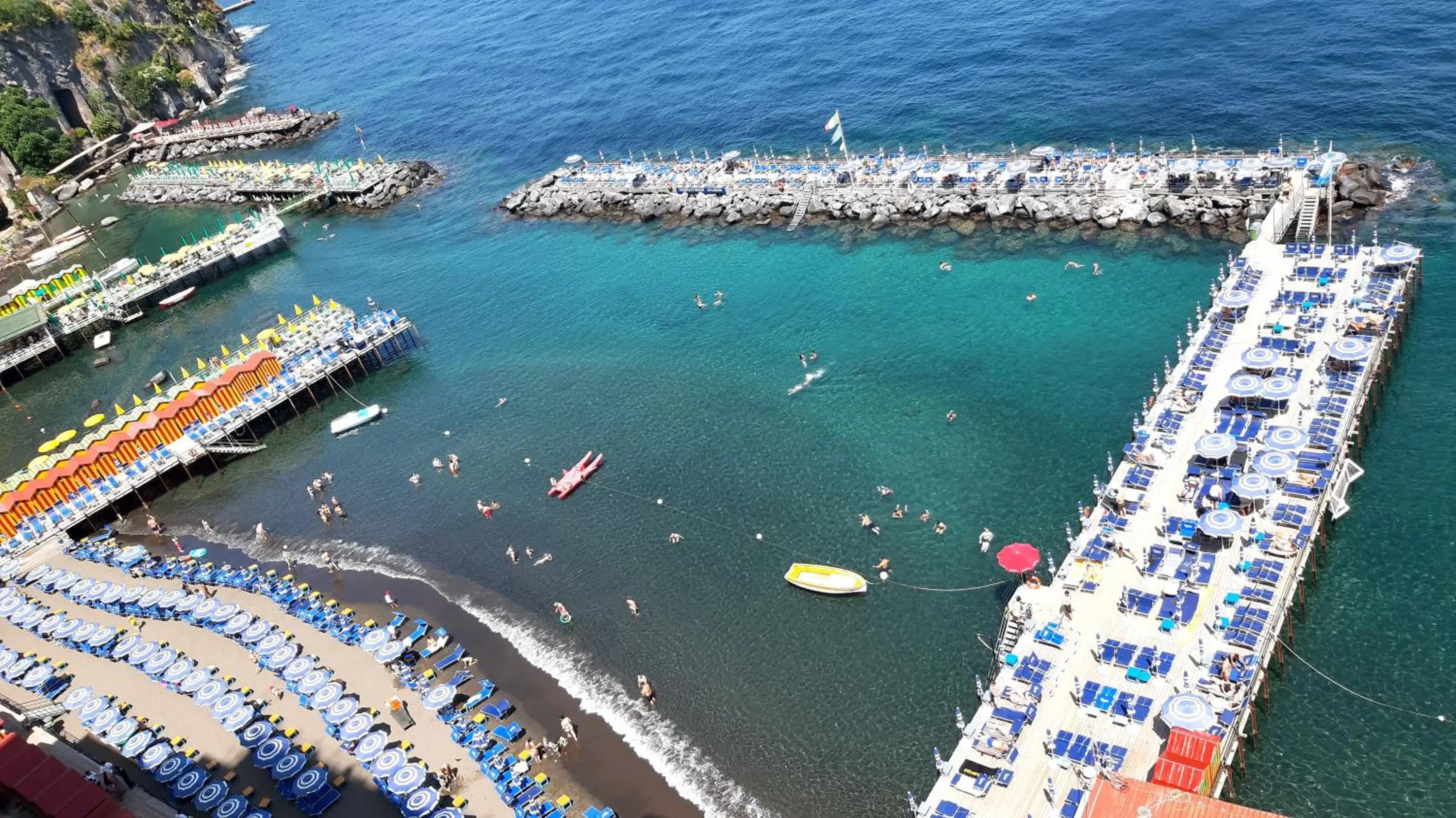 Beach in Imperial Hotel Tramontano