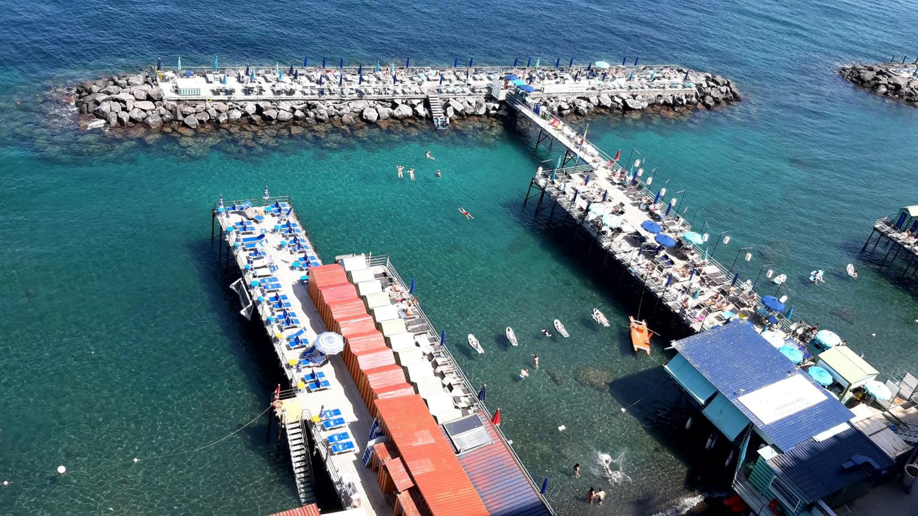 Beach in Imperial Hotel Tramontano