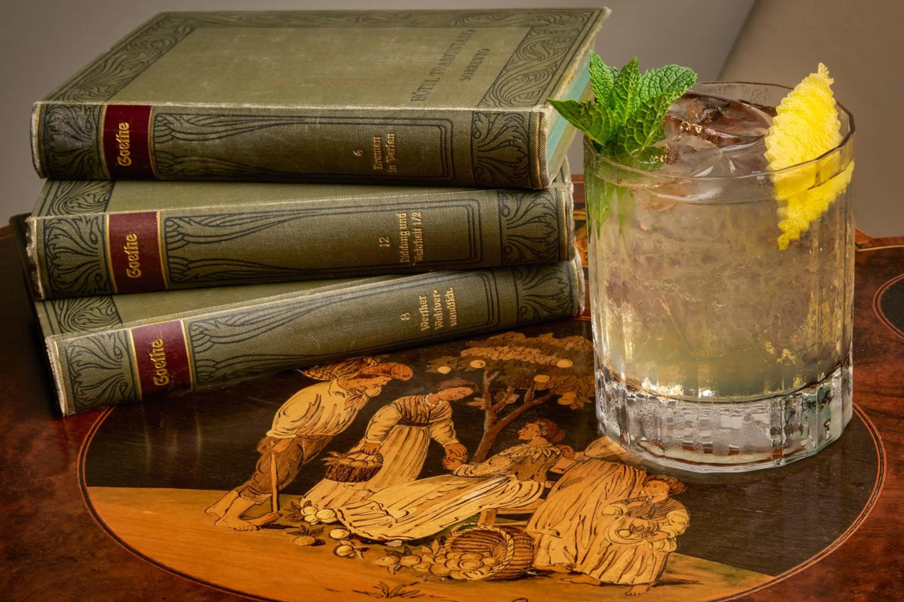 Alcoholic drinks in Imperial Hotel Tramontano