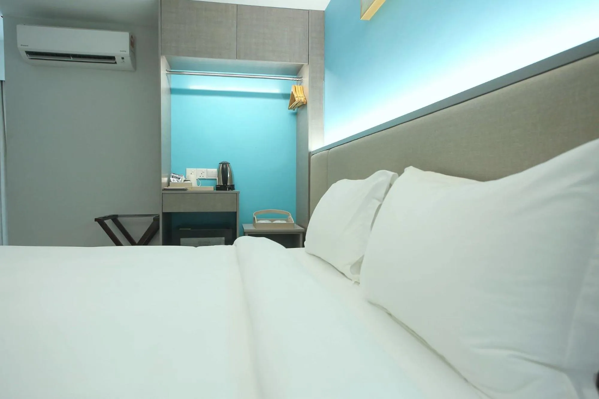 Bed in Stanton City Hotel