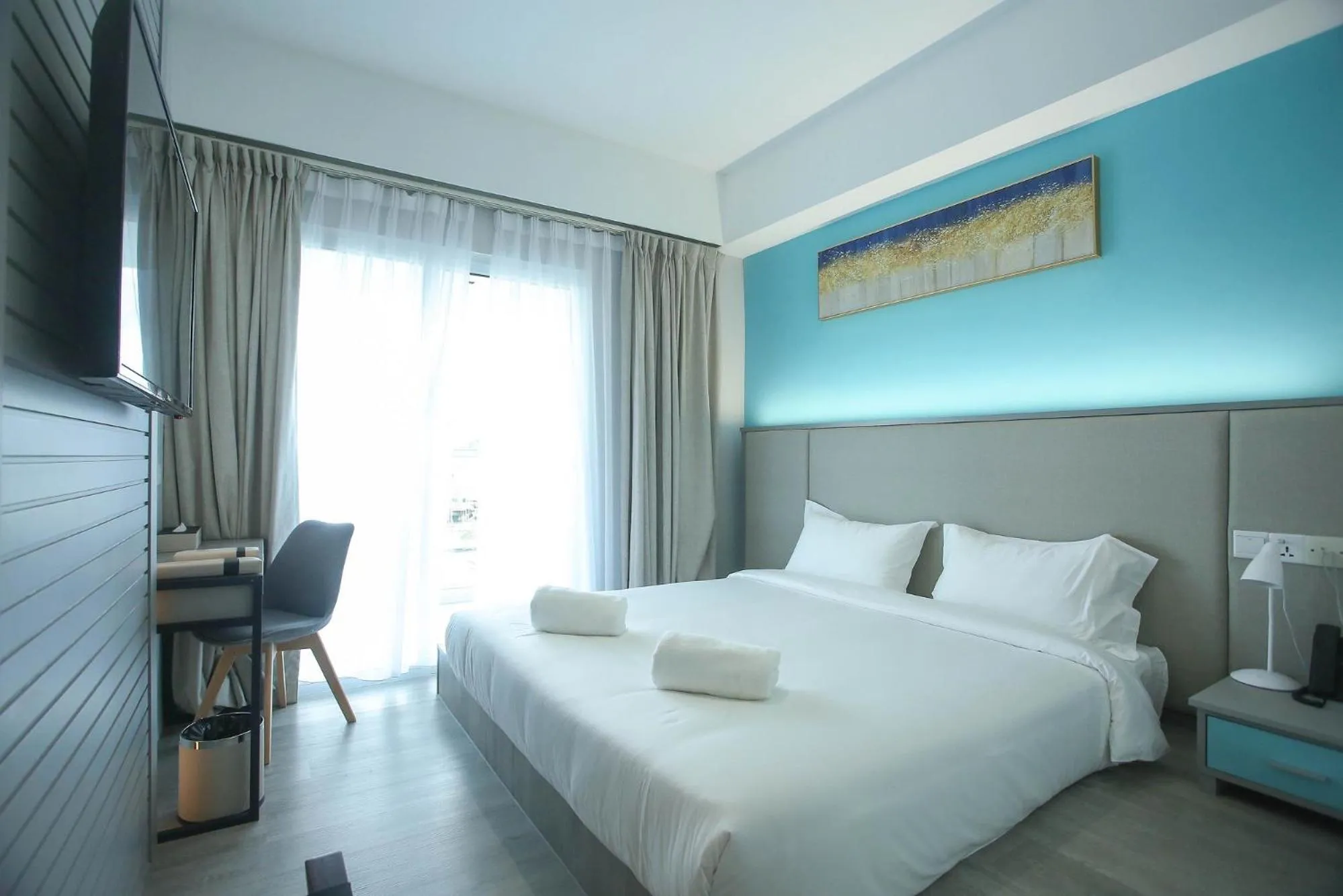 Bed in Stanton City Hotel