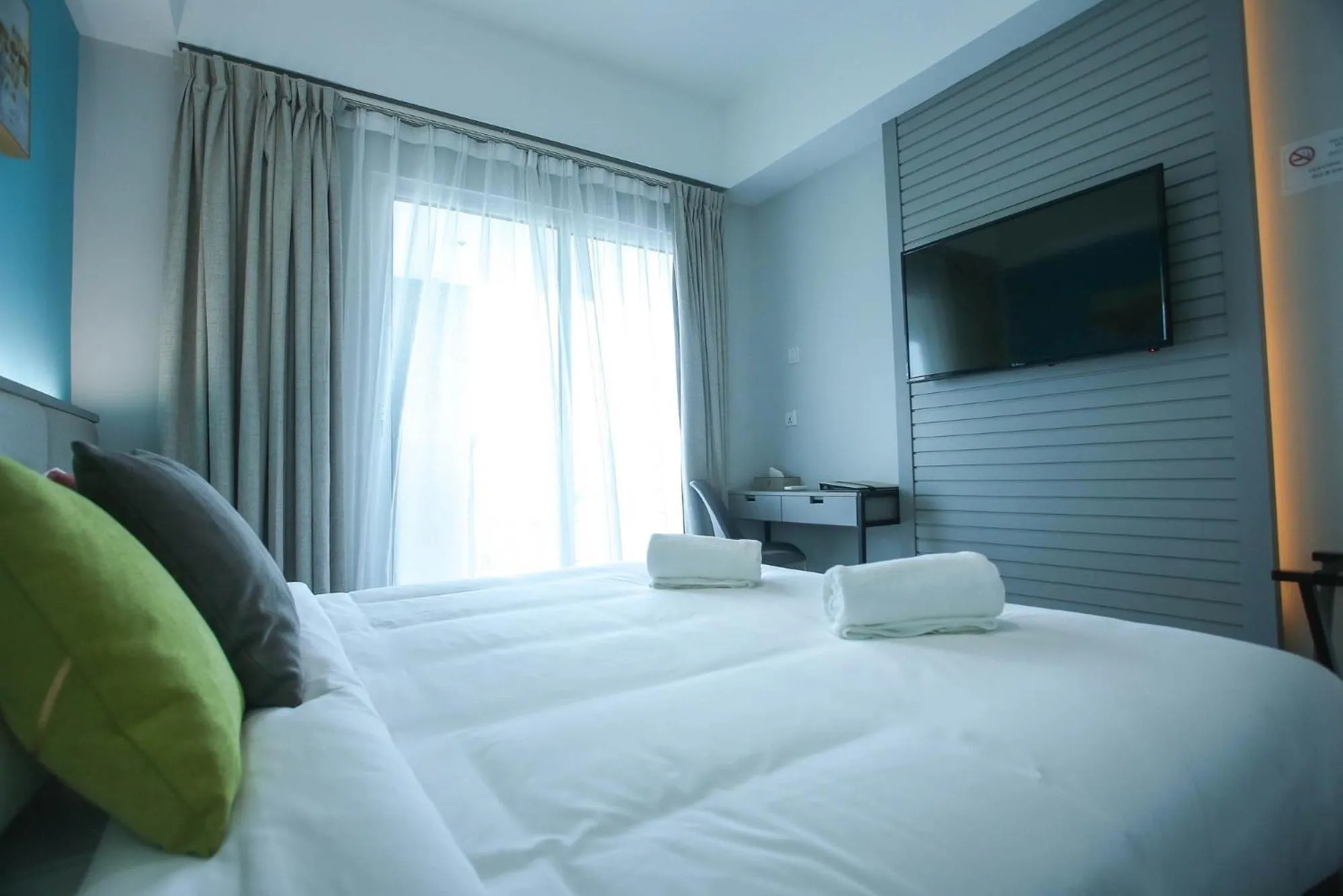 Bed in Stanton City Hotel