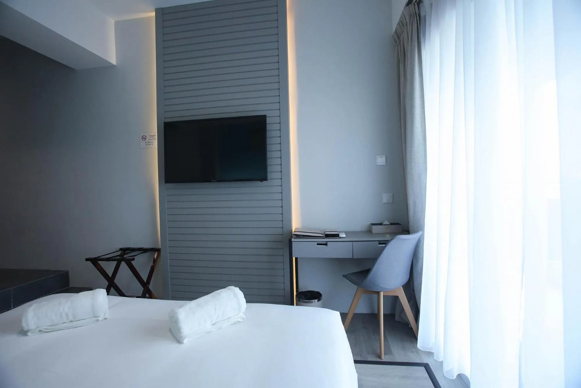 Bed in Stanton City Hotel