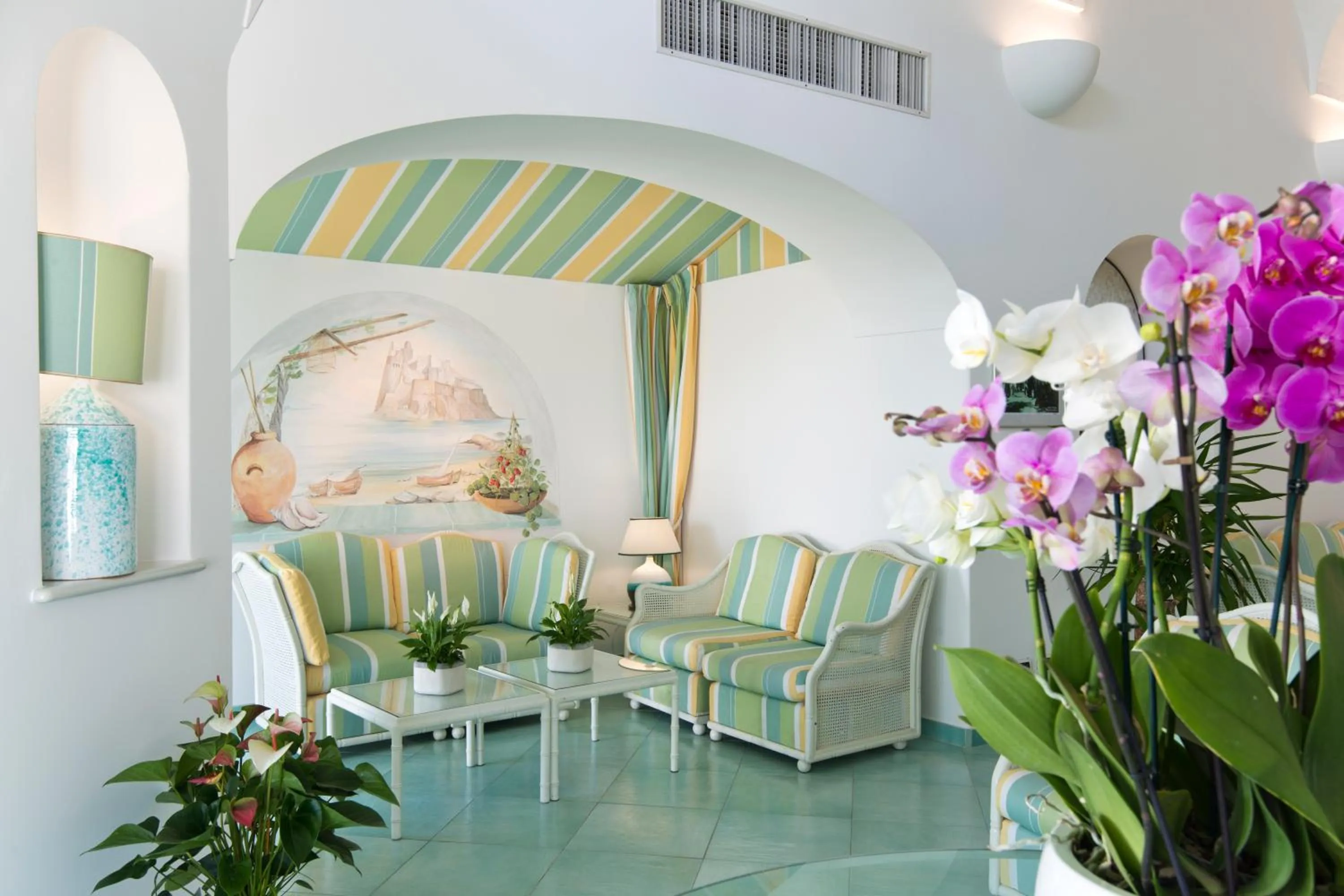 Lobby or reception in Hotel Floridiana Terme