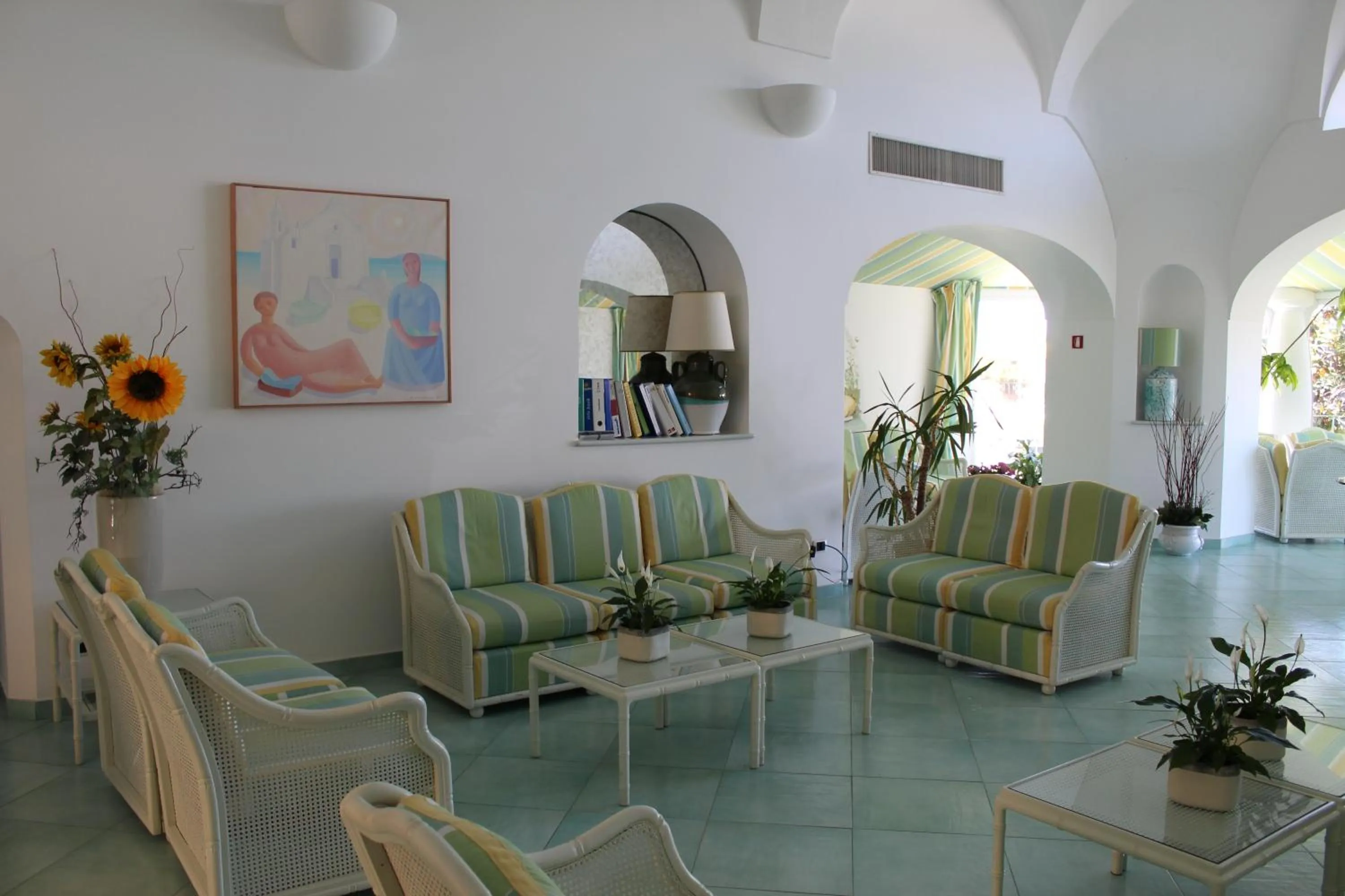Lobby or reception in Hotel Floridiana Terme