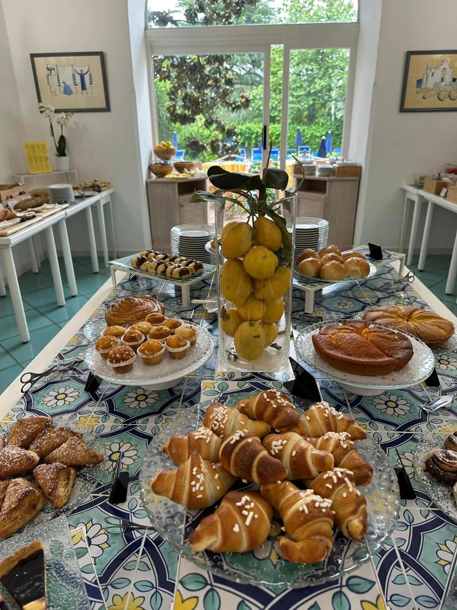 Breakfast in Hotel Floridiana Terme